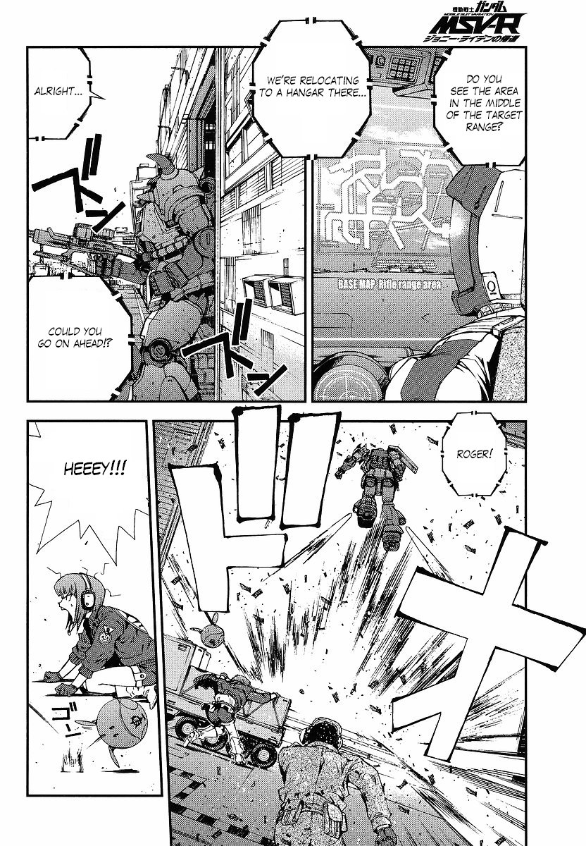 Kidou Senshi Gundam MSV-R: Johnny Ridden no Kikan Chapter 5 page 20 - Chapter 5: REALIZE