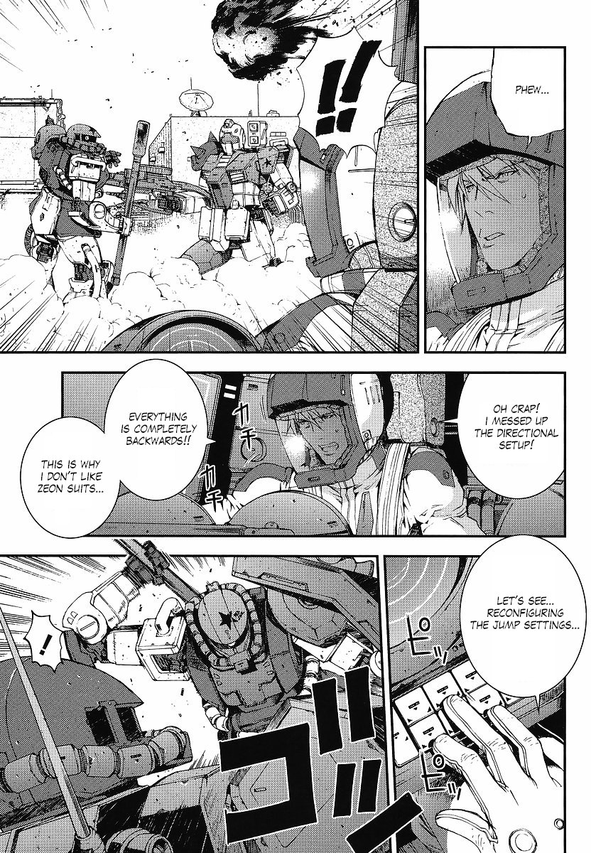 Kidou Senshi Gundam MSV-R: Johnny Ridden no Kikan Chapter 5 page 23 - Chapter 5: REALIZE