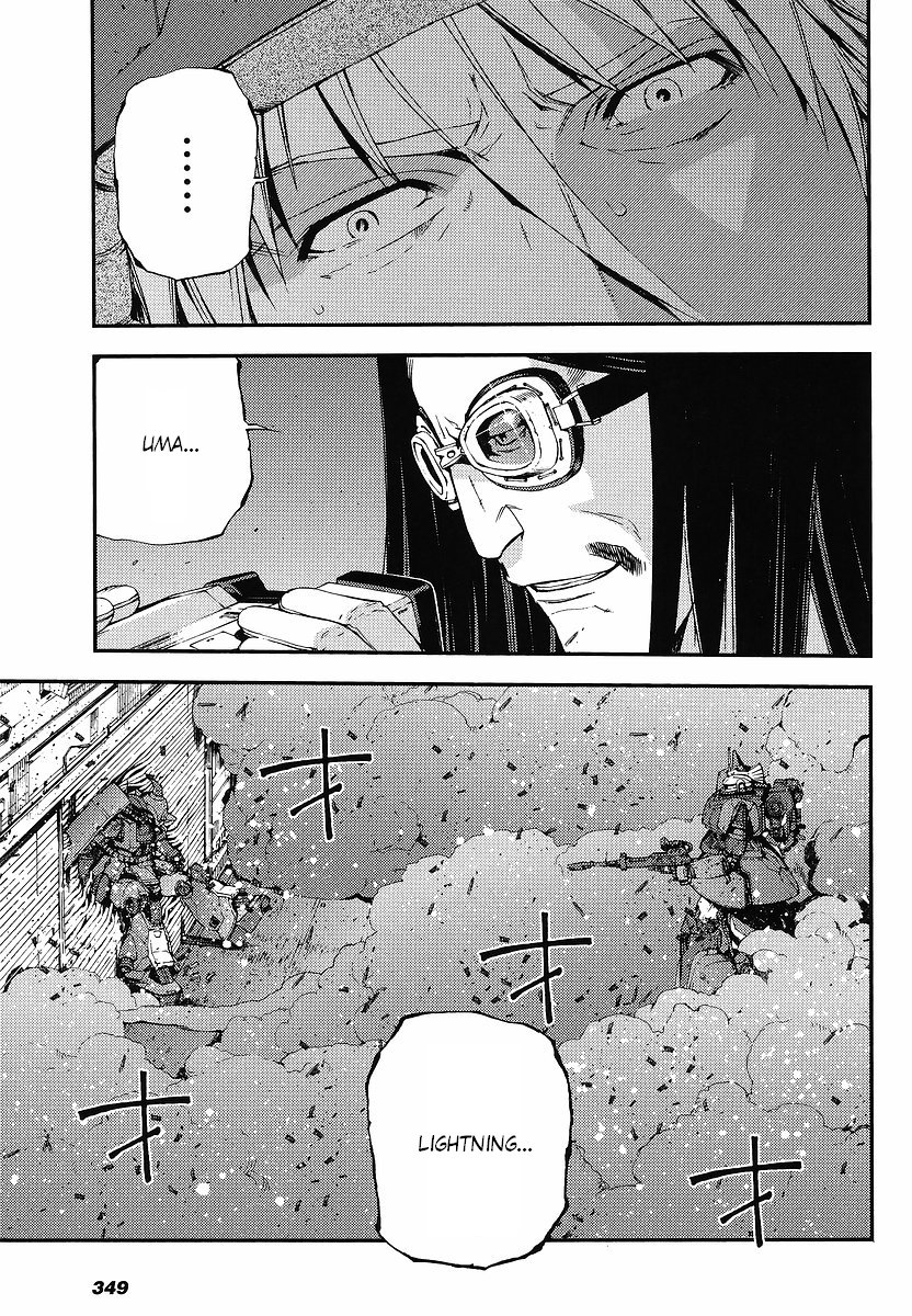 Kidou Senshi Gundam MSV-R: Johnny Ridden no Kikan Chapter 5 page 35 - Chapter 5: REALIZE