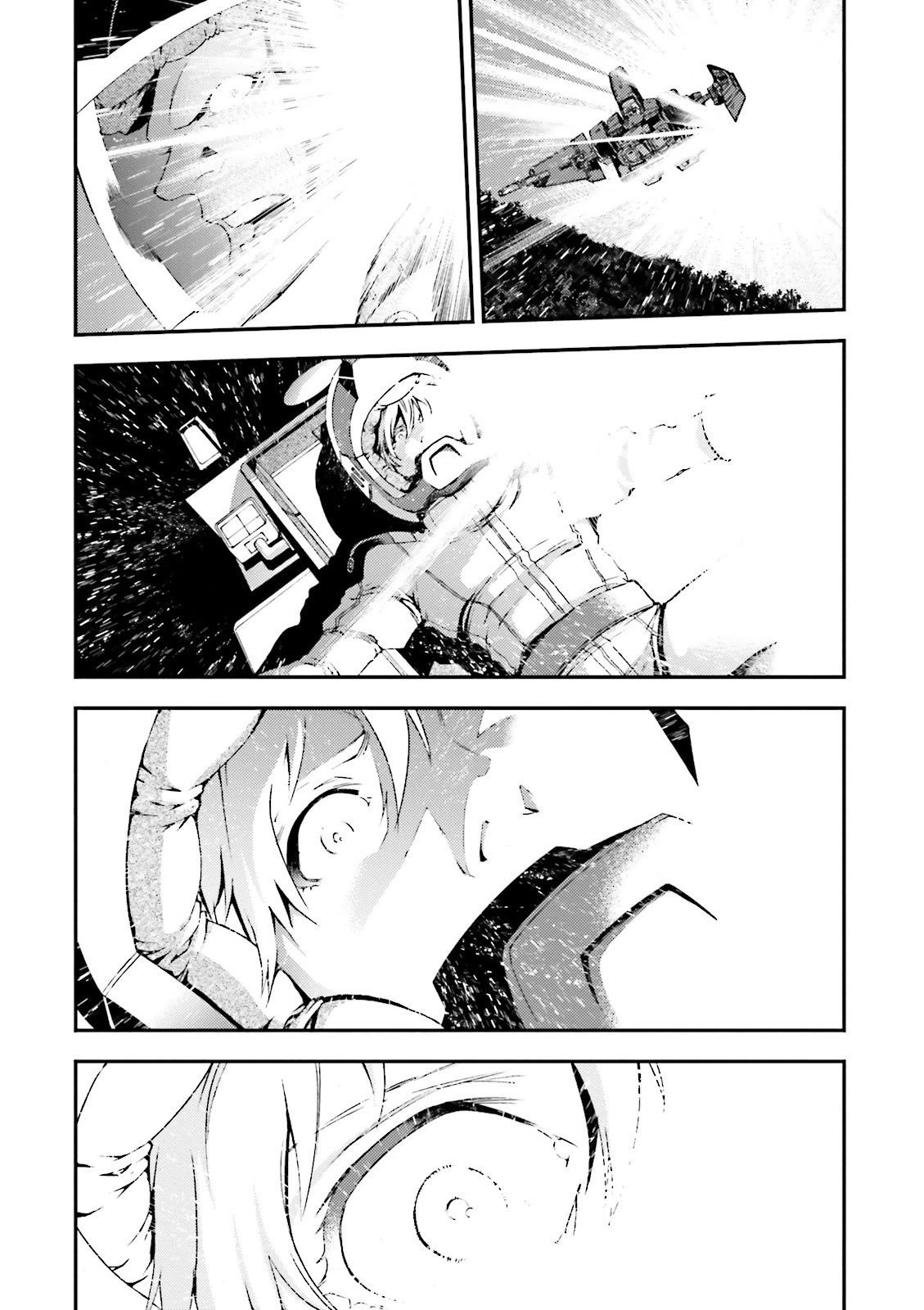 Kidou Senshi Gundam MSV-R: Johnny Ridden no Kikan Chapter 50 page 13 - Chapter 50: AT THE TEMPLE...