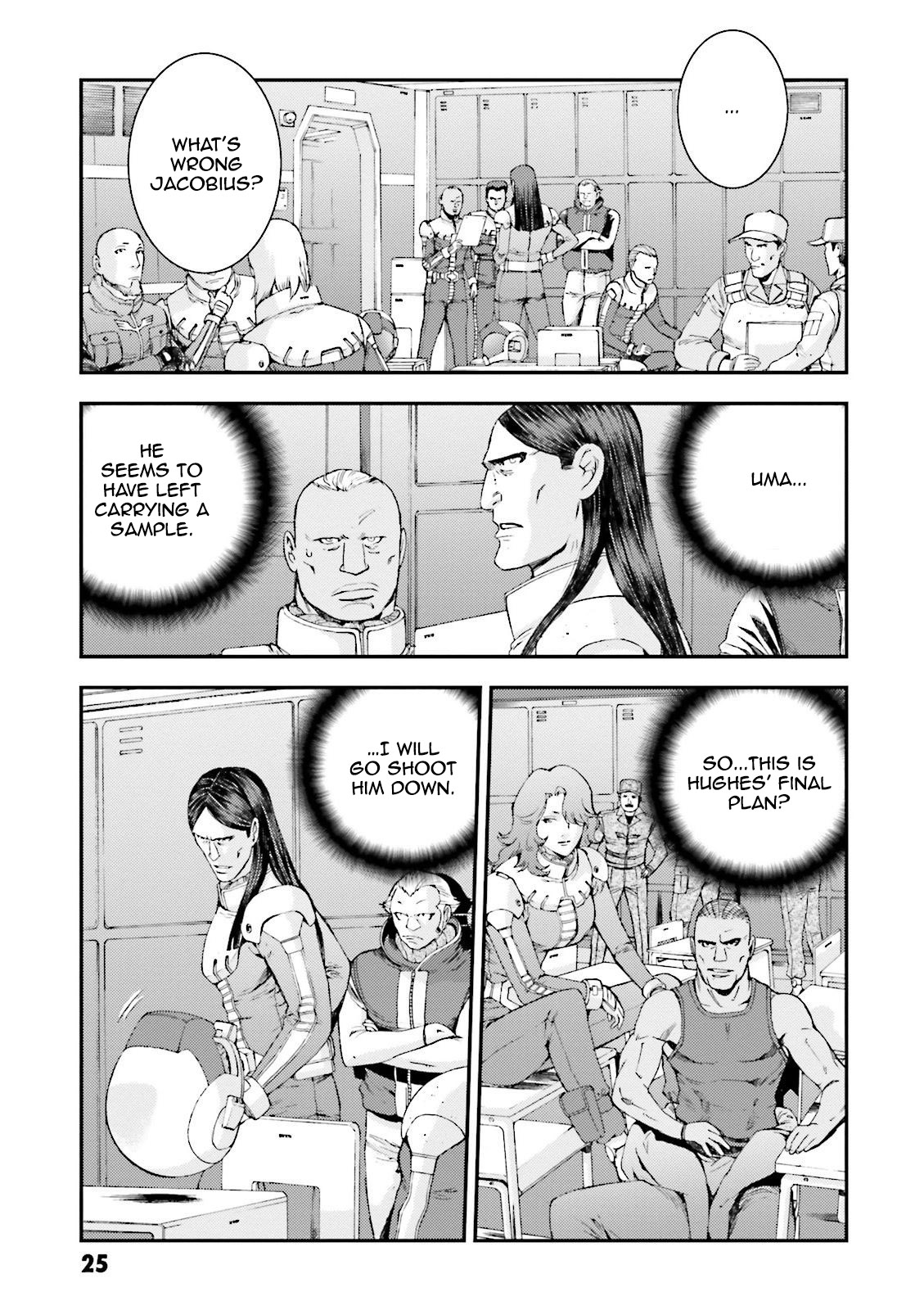 Kidou Senshi Gundam MSV-R: Johnny Ridden no Kikan Chapter 50 page 24 - Chapter 50: AT THE TEMPLE...