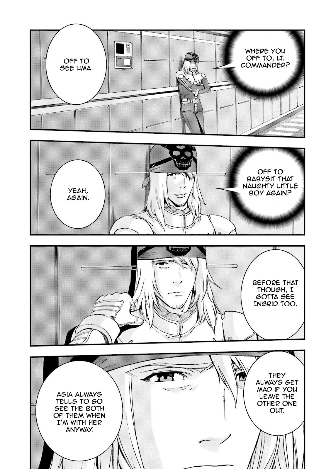 Kidou Senshi Gundam MSV-R: Johnny Ridden no Kikan Chapter 50 page 28 - Chapter 50: AT THE TEMPLE...