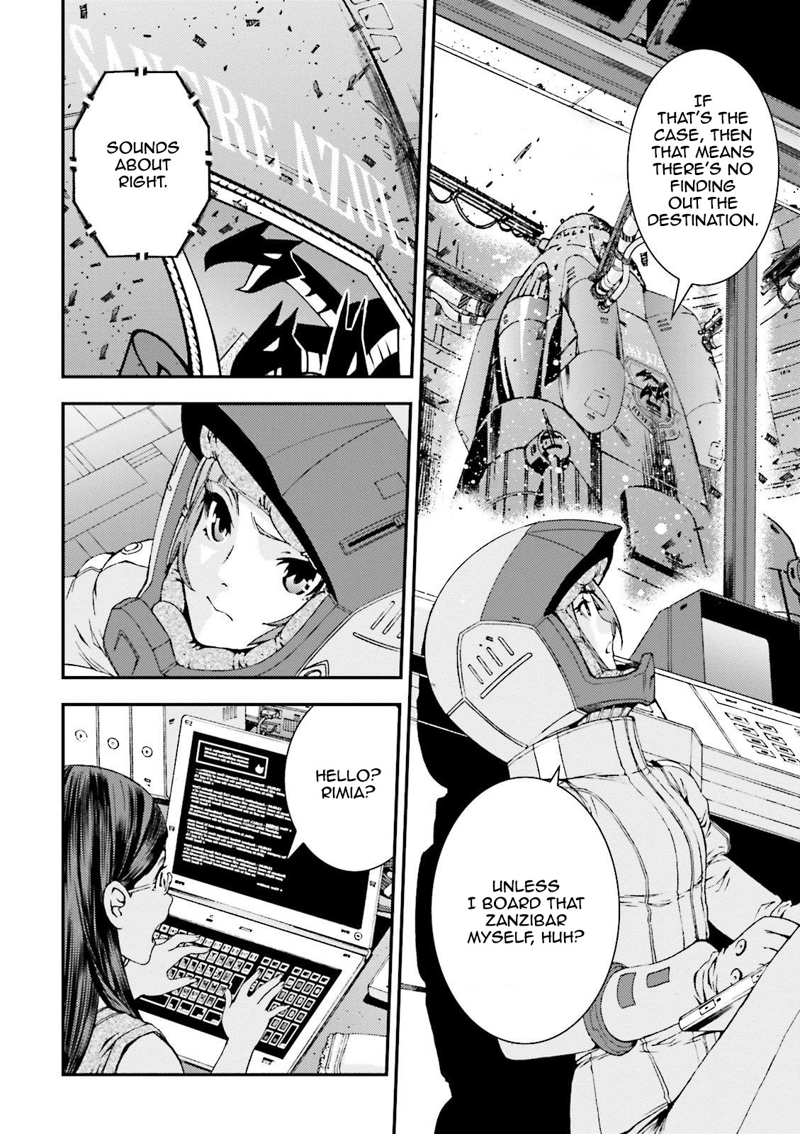 Kidou Senshi Gundam MSV-R: Johnny Ridden no Kikan Chapter 51 page 12 - Chapter 51: ...FOR ONE'S CAUSE.
