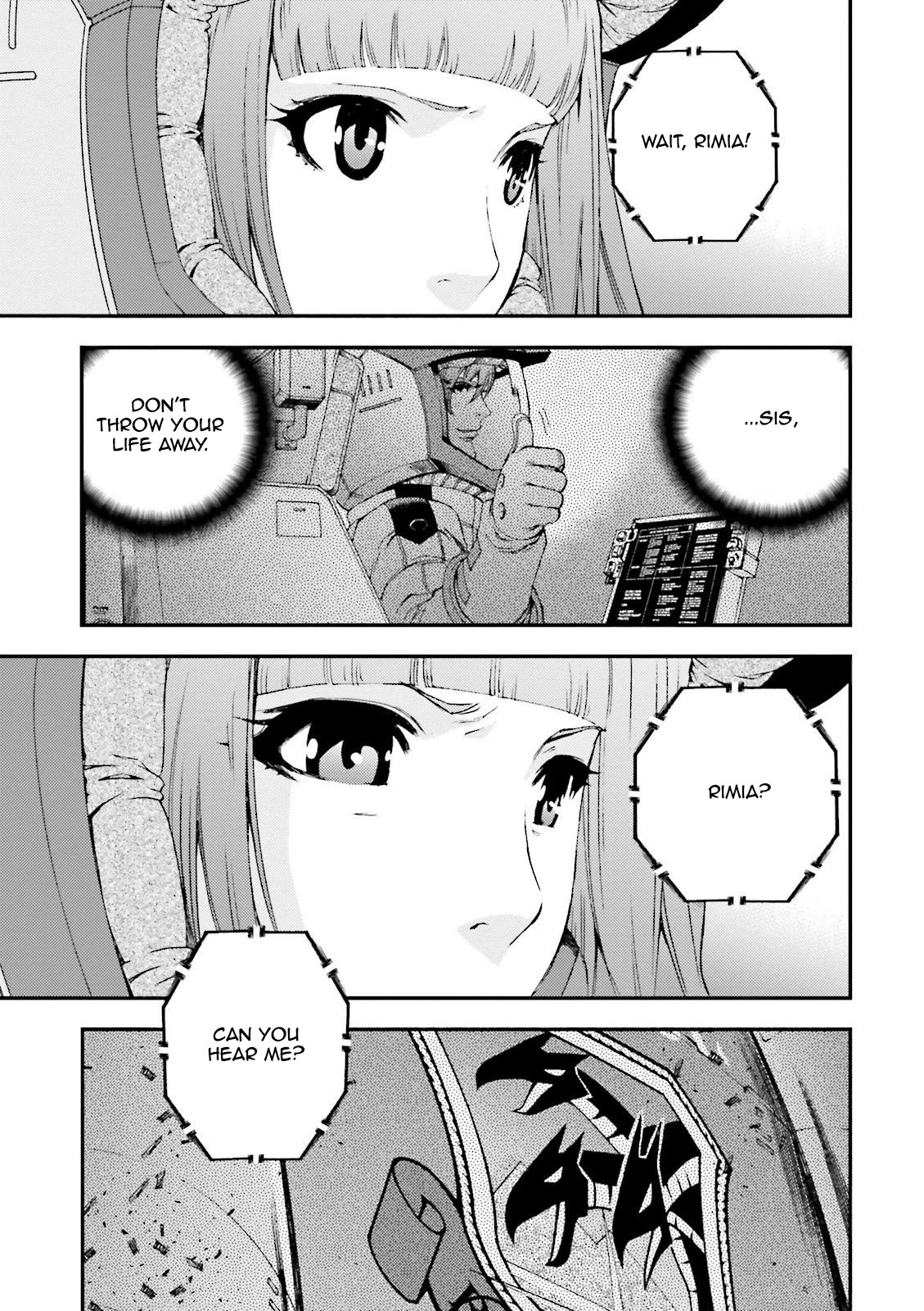 Kidou Senshi Gundam MSV-R: Johnny Ridden no Kikan Chapter 51 page 15 - Chapter 51: ...FOR ONE'S CAUSE.