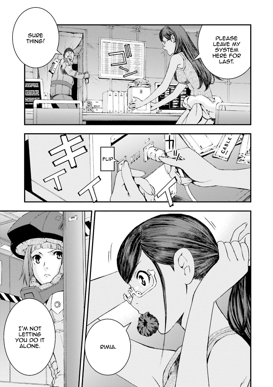 Kidou Senshi Gundam MSV-R: Johnny Ridden no Kikan Chapter 51 page 19 - Chapter 51: ...FOR ONE'S CAUSE.