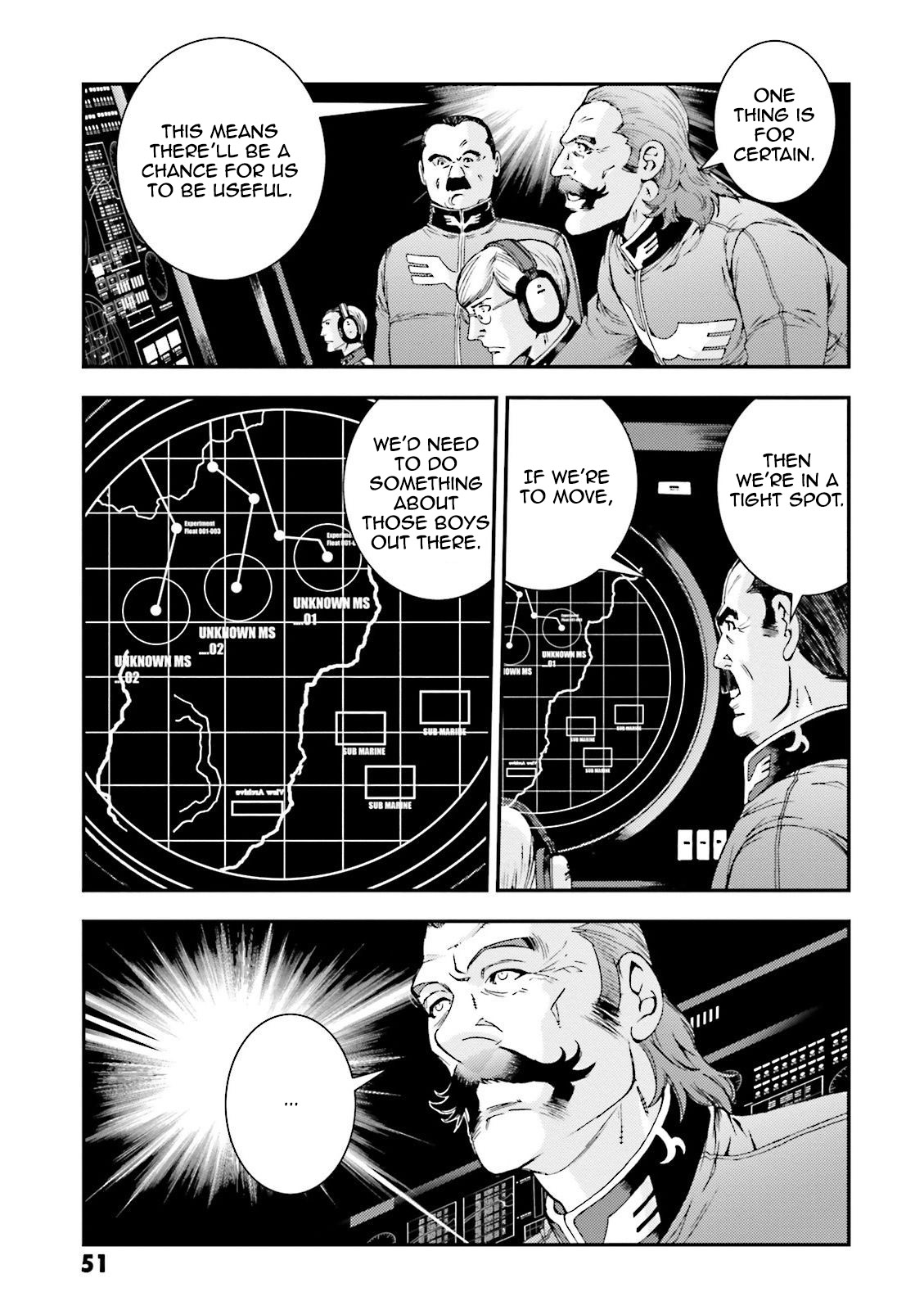 Kidou Senshi Gundam MSV-R: Johnny Ridden no Kikan Chapter 51 page 21 - Chapter 51: ...FOR ONE'S CAUSE.
