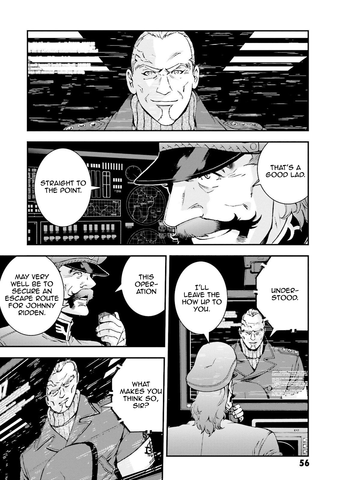 Kidou Senshi Gundam MSV-R: Johnny Ridden no Kikan Chapter 51 page 26 - Chapter 51: ...FOR ONE'S CAUSE.