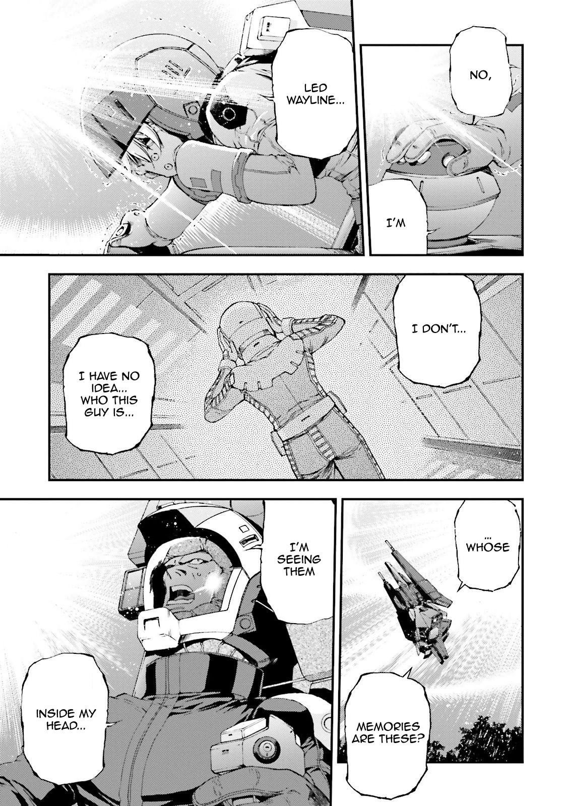 Kidou Senshi Gundam MSV-R: Johnny Ridden no Kikan Chapter 51 page 3 - Chapter 51: ...FOR ONE'S CAUSE.