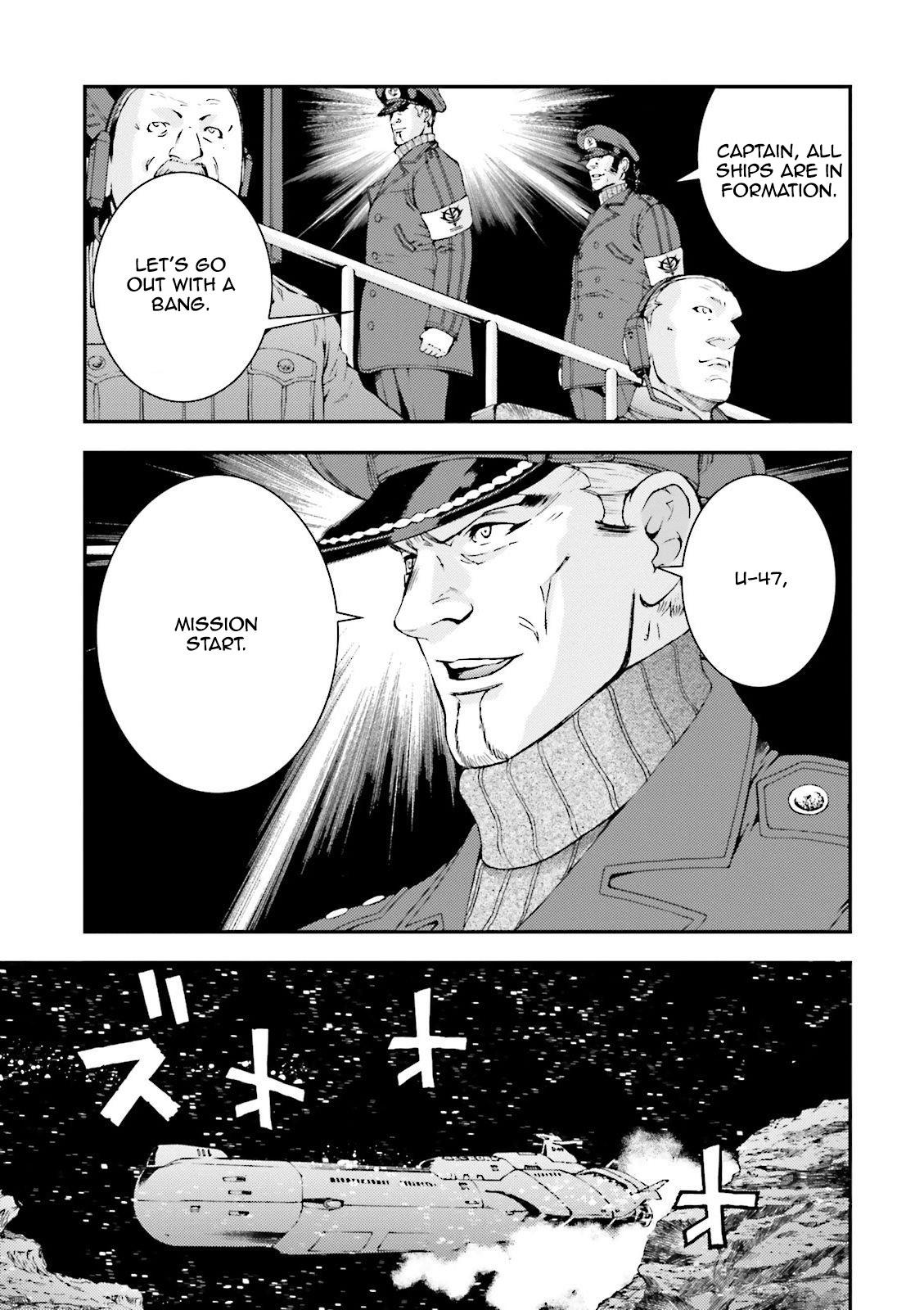 Kidou Senshi Gundam MSV-R: Johnny Ridden no Kikan Chapter 51 page 33 - Chapter 51: ...FOR ONE'S CAUSE.