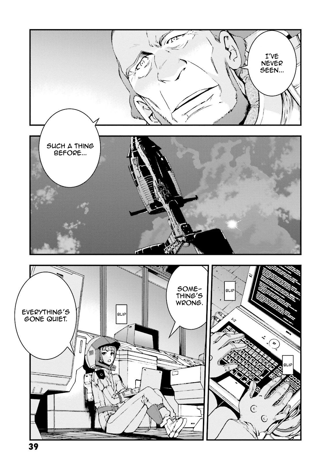 Kidou Senshi Gundam MSV-R: Johnny Ridden no Kikan Chapter 51 page 9 - Chapter 51: ...FOR ONE'S CAUSE.