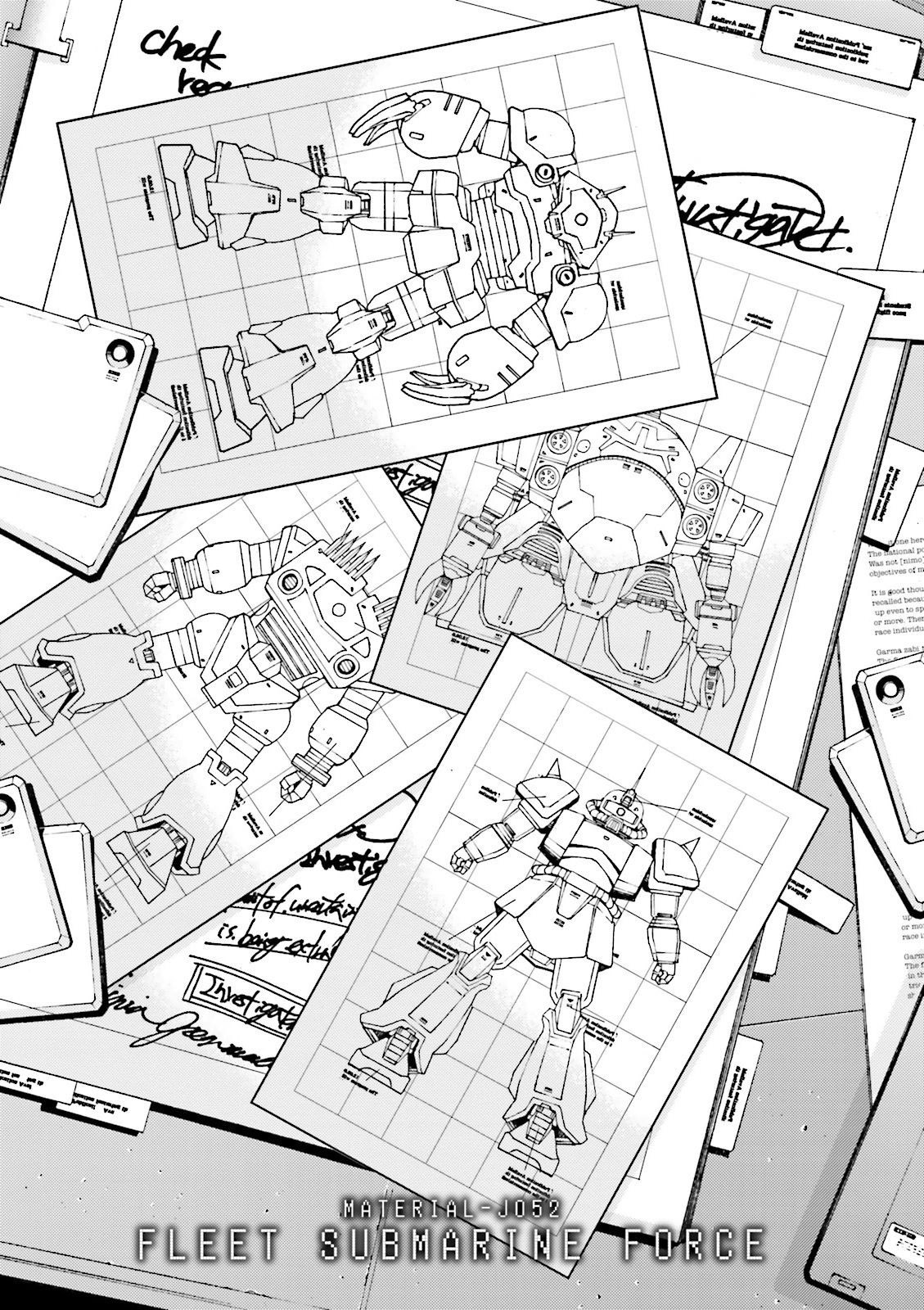 Kidou Senshi Gundam MSV-R: Johnny Ridden no Kikan Chapter 52 page 1 - Chapter 52: FLEET SUBMARINE FORCE