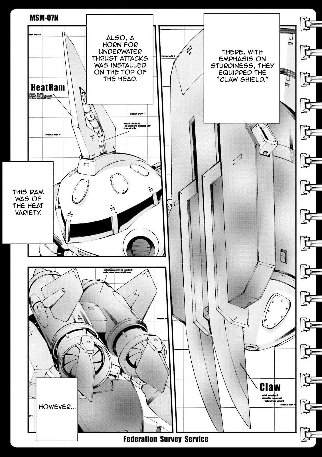 Kidou Senshi Gundam MSV-R: Johnny Ridden no Kikan Chapter 52 page 13 - Chapter 52: FLEET SUBMARINE FORCE