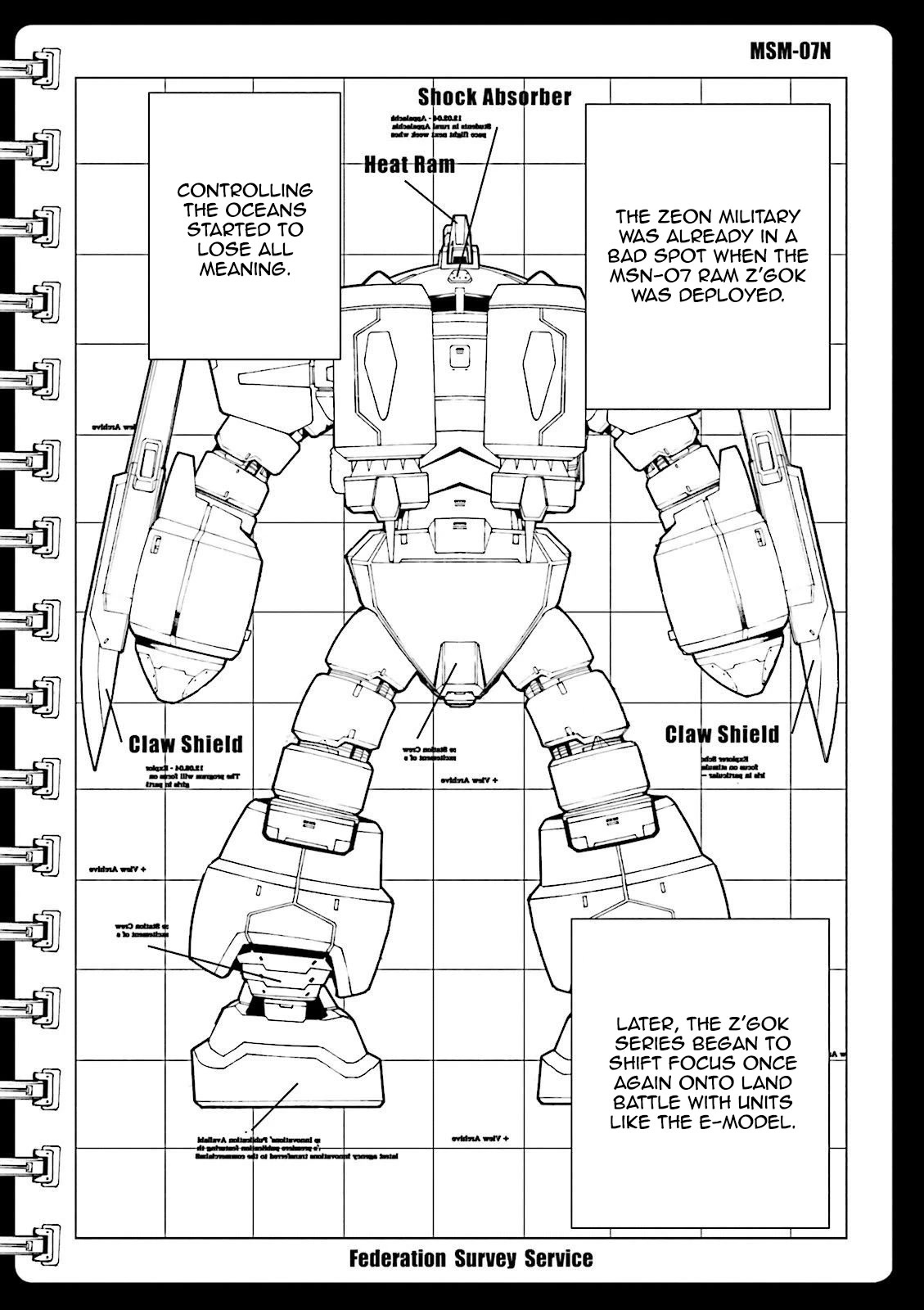 Kidou Senshi Gundam MSV-R: Johnny Ridden no Kikan Chapter 52 page 14 - Chapter 52: FLEET SUBMARINE FORCE