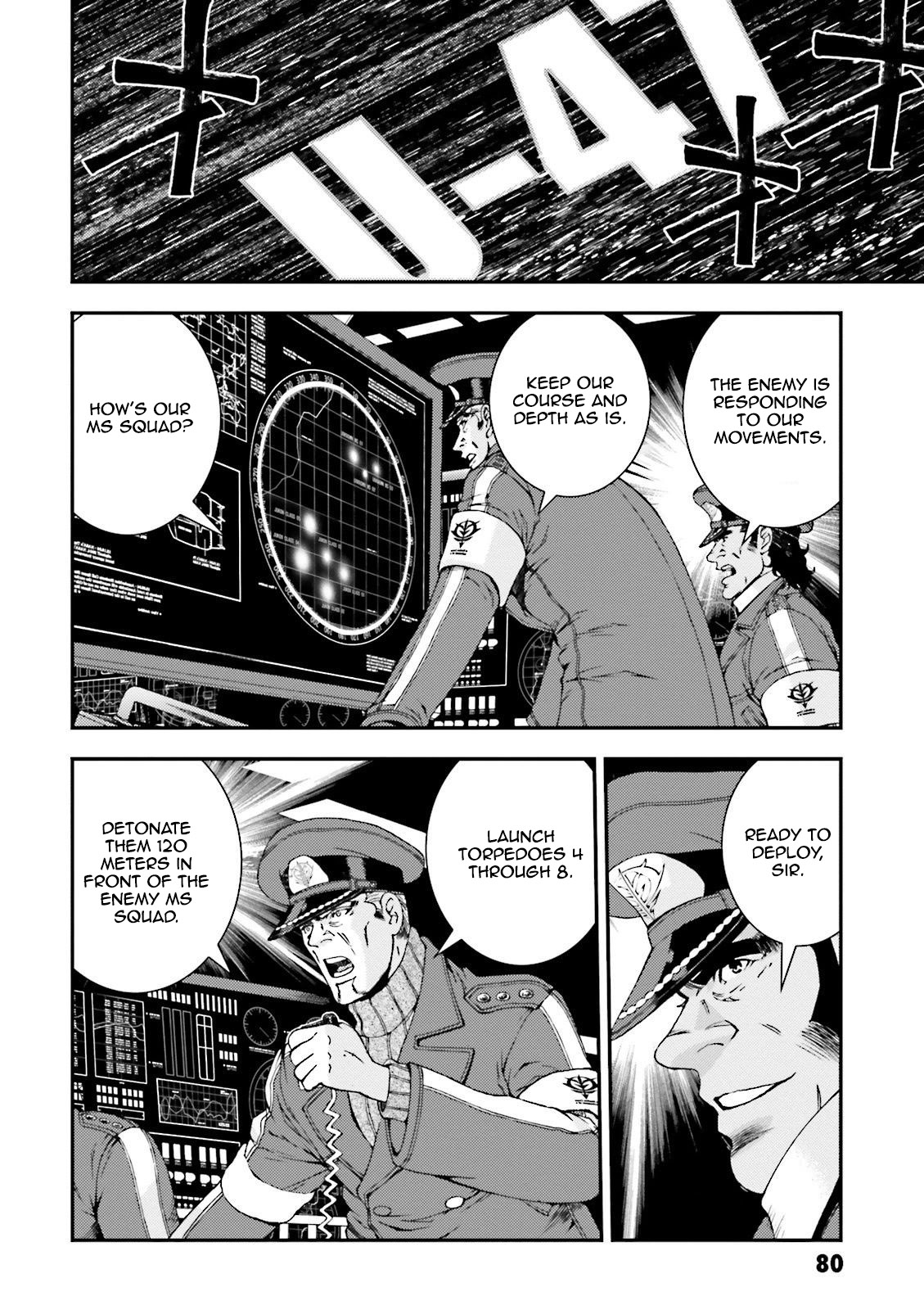 Kidou Senshi Gundam MSV-R: Johnny Ridden no Kikan Chapter 52 page 16 - Chapter 52: FLEET SUBMARINE FORCE