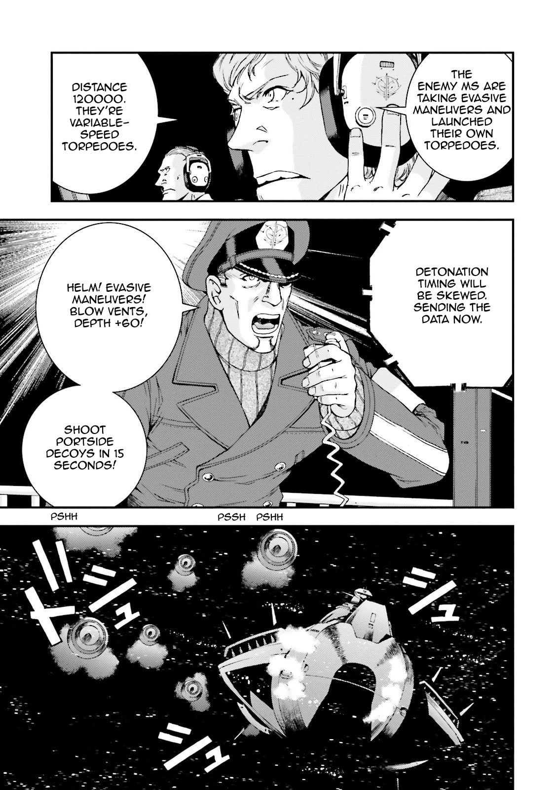 Kidou Senshi Gundam MSV-R: Johnny Ridden no Kikan Chapter 52 page 19 - Chapter 52: FLEET SUBMARINE FORCE