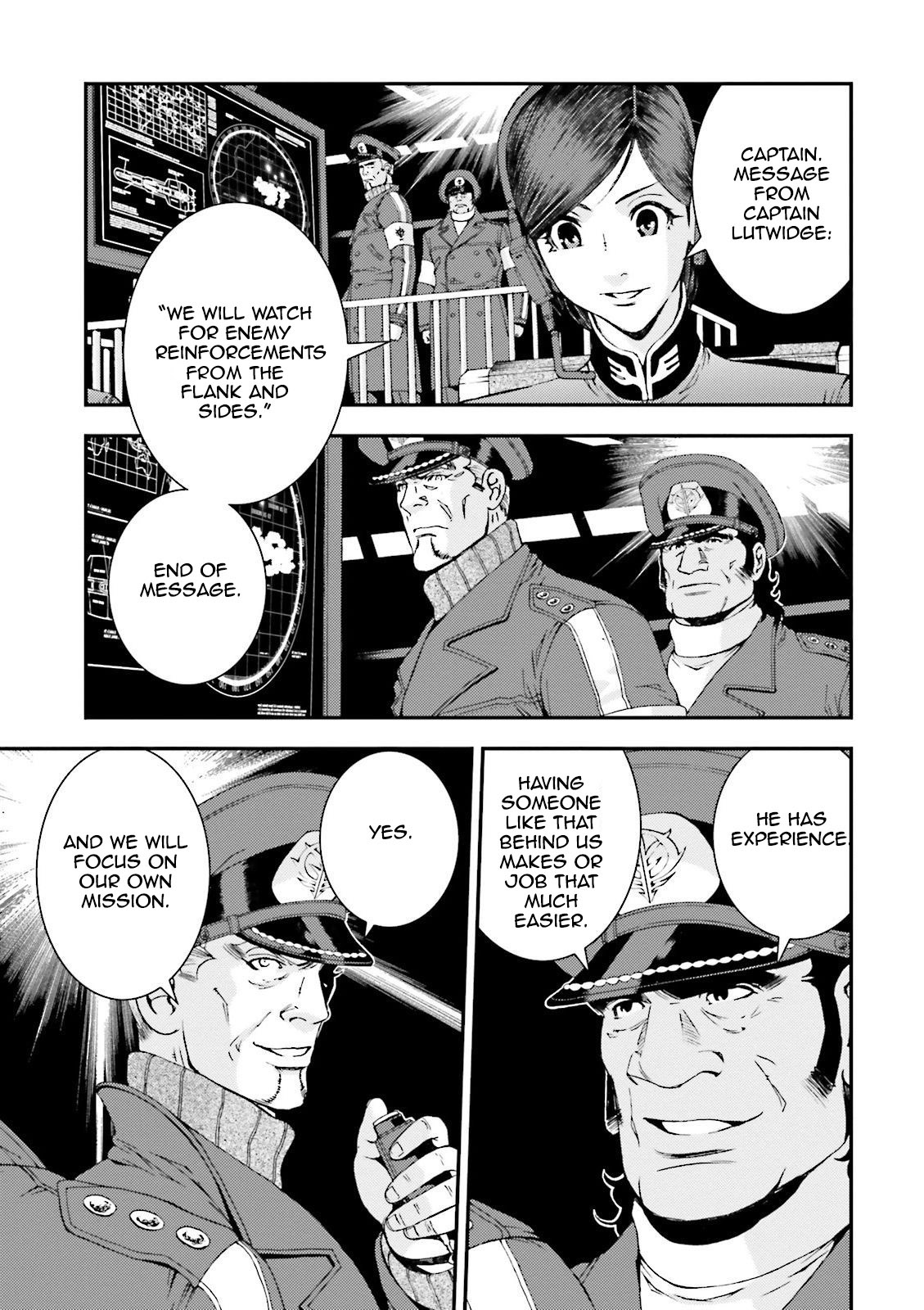 Kidou Senshi Gundam MSV-R: Johnny Ridden no Kikan Chapter 52 page 23 - Chapter 52: FLEET SUBMARINE FORCE