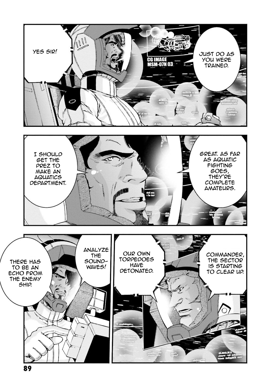 Kidou Senshi Gundam MSV-R: Johnny Ridden no Kikan Chapter 52 page 25 - Chapter 52: FLEET SUBMARINE FORCE