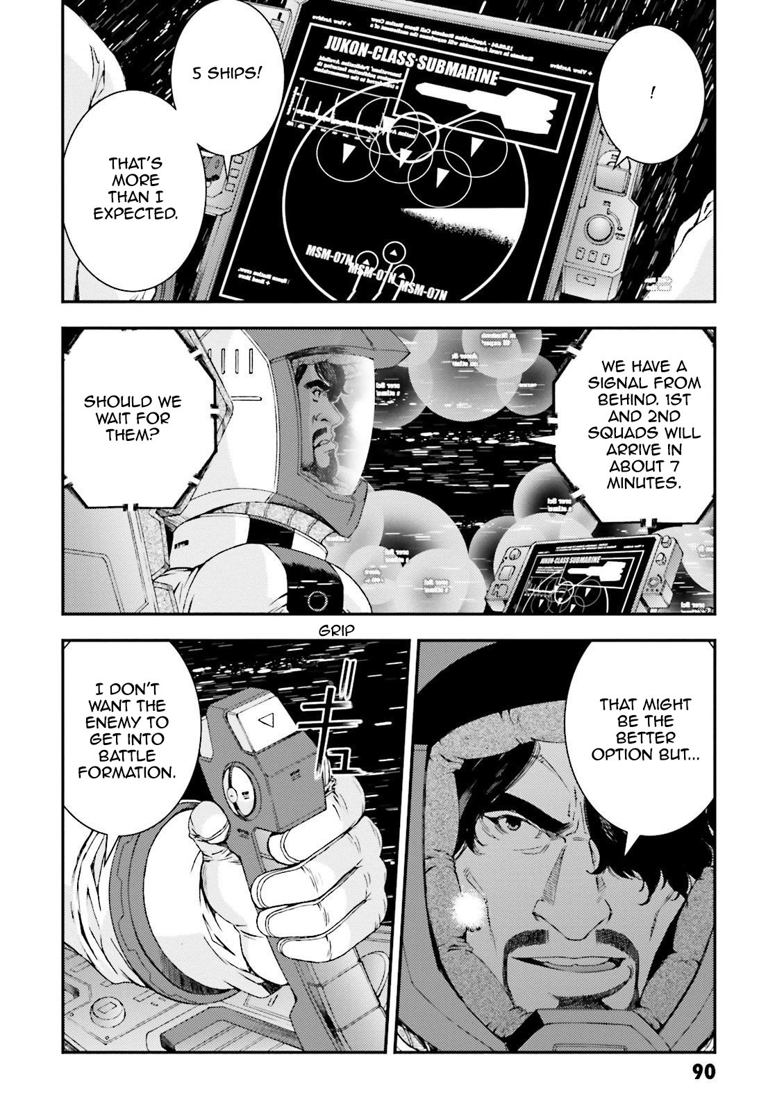 Kidou Senshi Gundam MSV-R: Johnny Ridden no Kikan Chapter 52 page 26 - Chapter 52: FLEET SUBMARINE FORCE