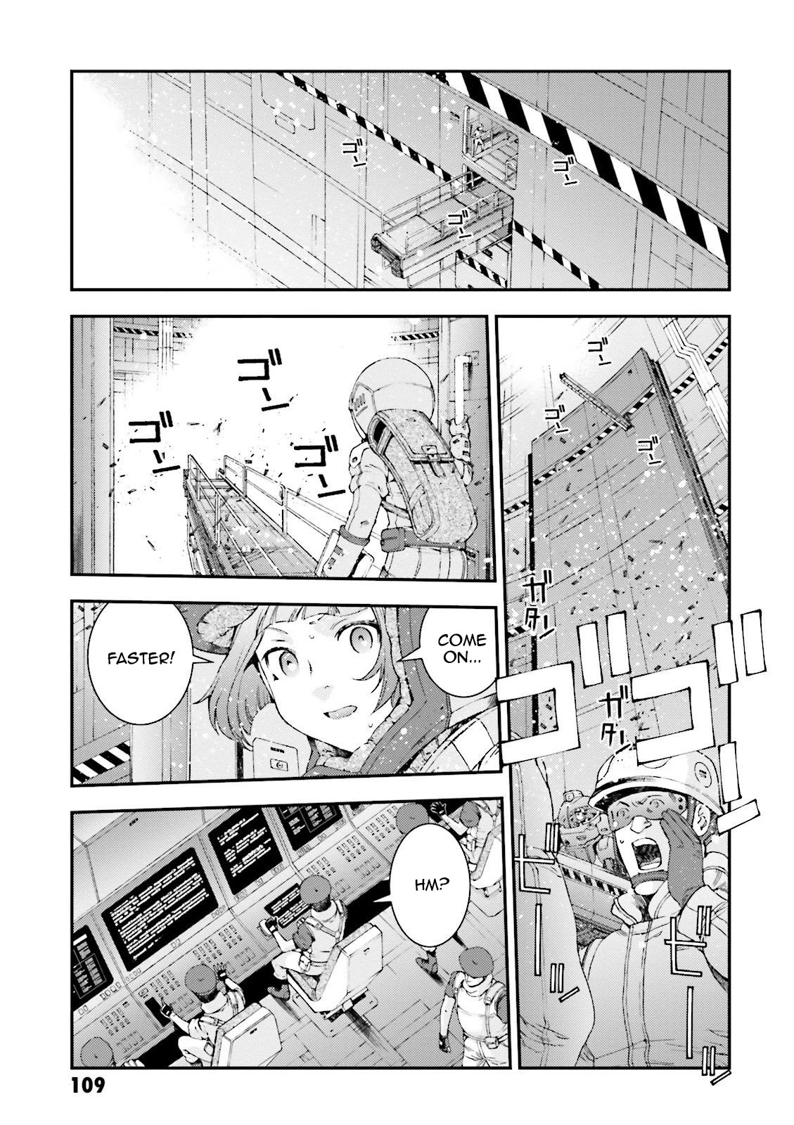 Kidou Senshi Gundam MSV-R: Johnny Ridden no Kikan Chapter 53 page 11 - Chapter 53: ...IN A STATE OF FLUX.