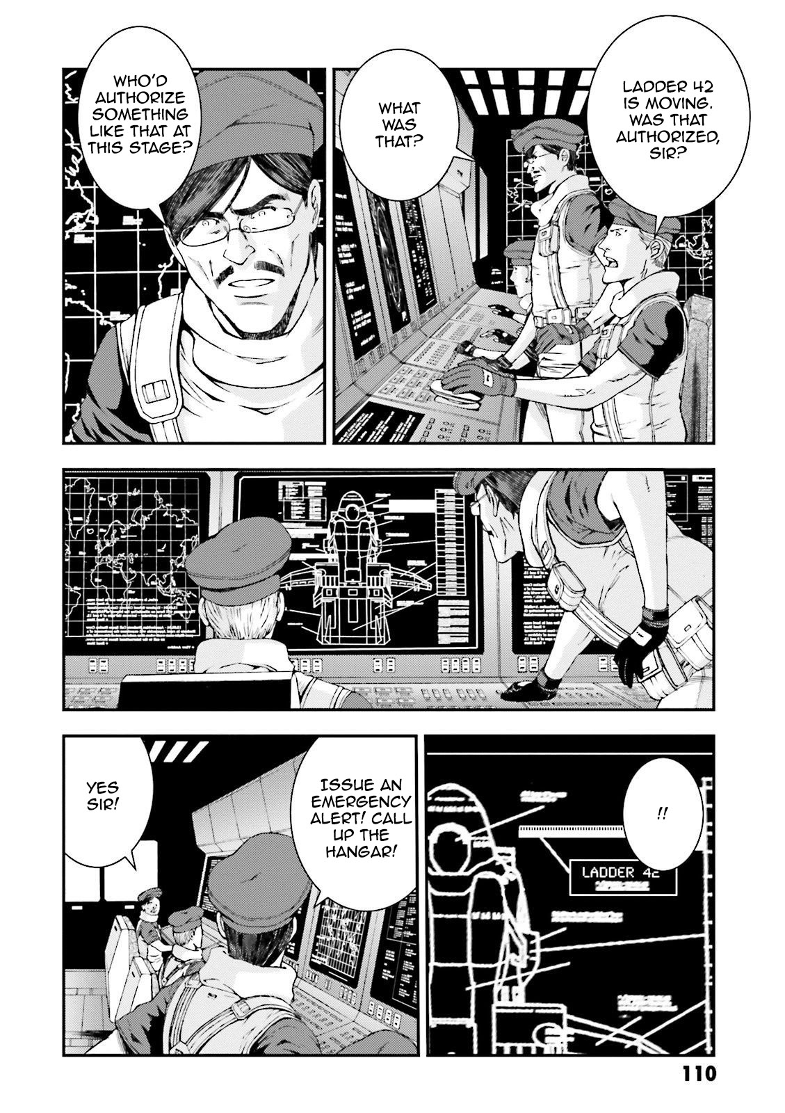 Kidou Senshi Gundam MSV-R: Johnny Ridden no Kikan Chapter 53 page 12 - Chapter 53: ...IN A STATE OF FLUX.