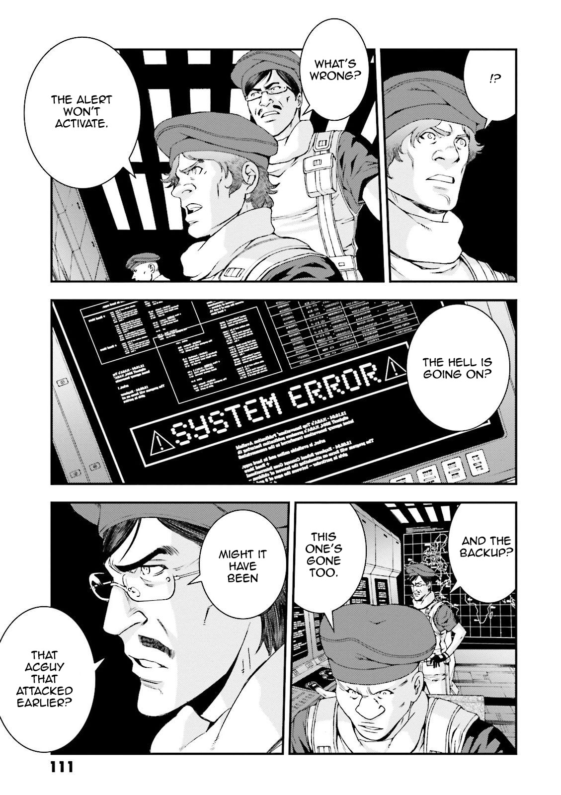 Kidou Senshi Gundam MSV-R: Johnny Ridden no Kikan Chapter 53 page 13 - Chapter 53: ...IN A STATE OF FLUX.