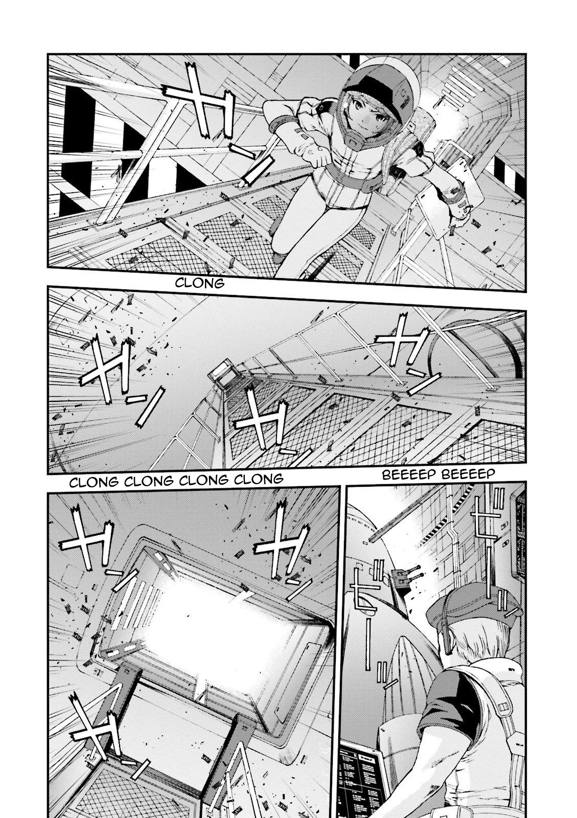 Kidou Senshi Gundam MSV-R: Johnny Ridden no Kikan Chapter 53 page 16 - Chapter 53: ...IN A STATE OF FLUX.
