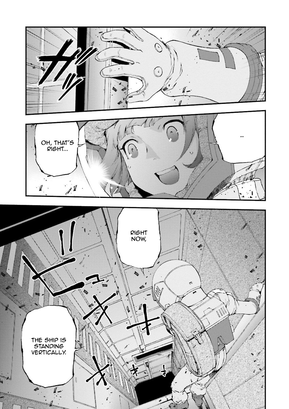 Kidou Senshi Gundam MSV-R: Johnny Ridden no Kikan Chapter 53 page 17 - Chapter 53: ...IN A STATE OF FLUX.