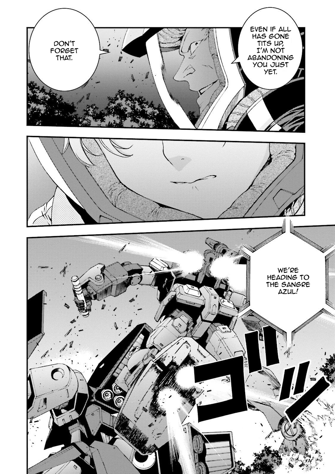 Kidou Senshi Gundam MSV-R: Johnny Ridden no Kikan Chapter 53 page 22 - Chapter 53: ...IN A STATE OF FLUX.