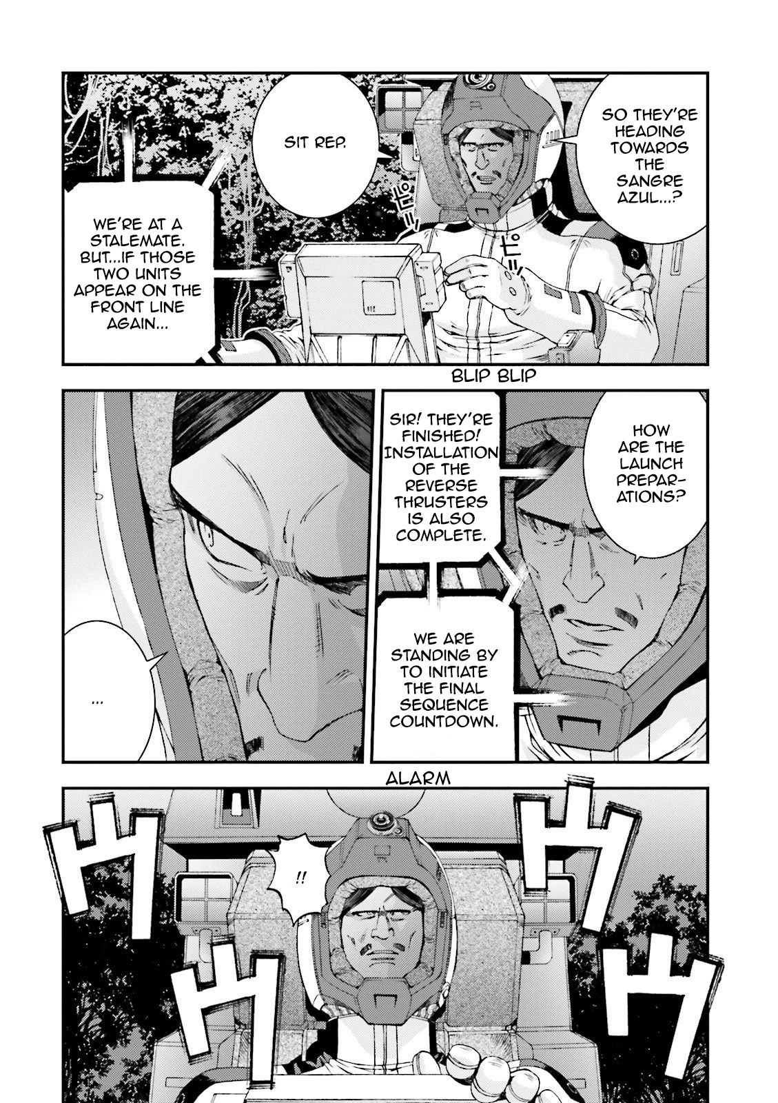 Kidou Senshi Gundam MSV-R: Johnny Ridden no Kikan Chapter 53 page 26 - Chapter 53: ...IN A STATE OF FLUX.