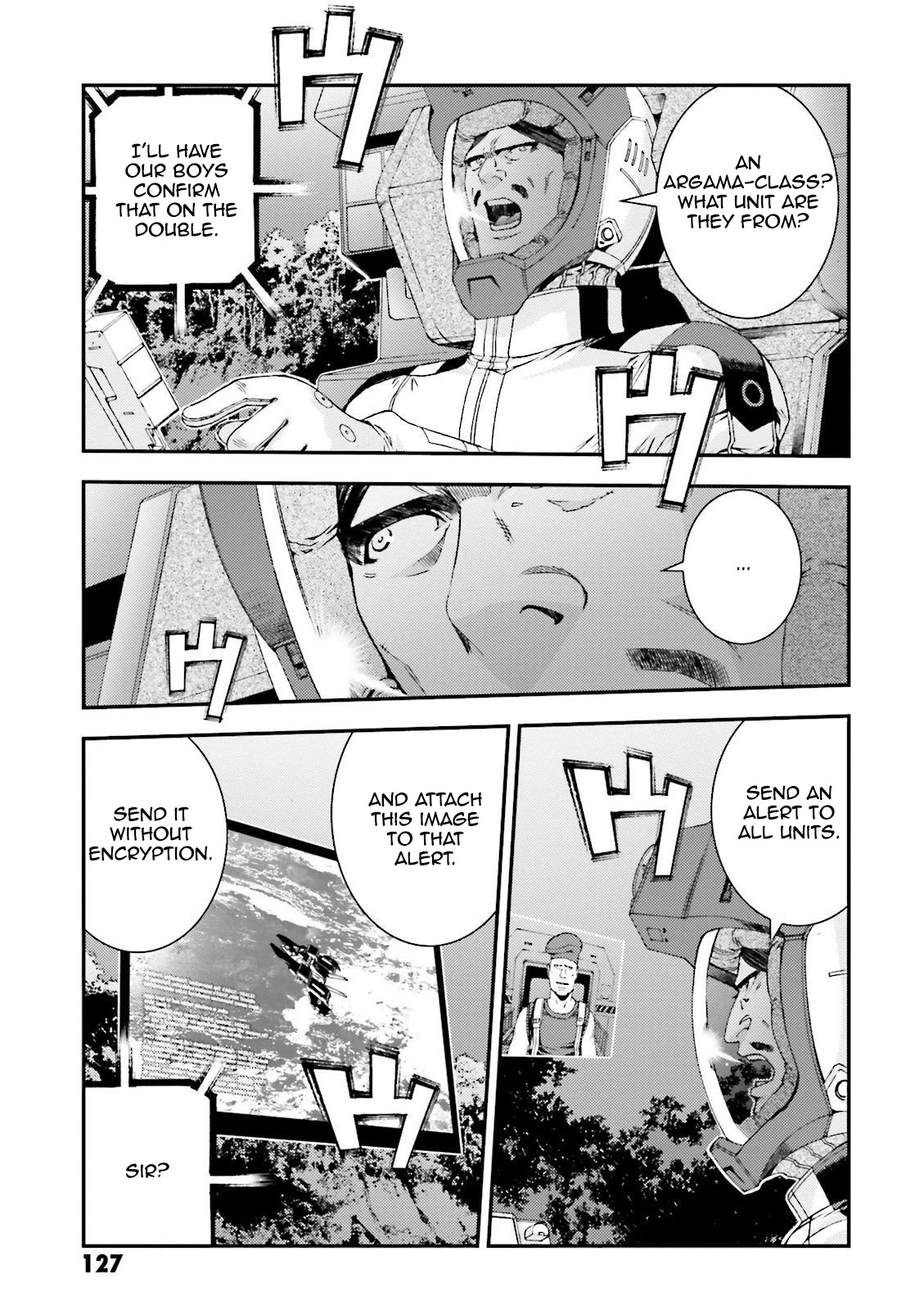 Kidou Senshi Gundam MSV-R: Johnny Ridden no Kikan Chapter 53 page 29 - Chapter 53: ...IN A STATE OF FLUX.
