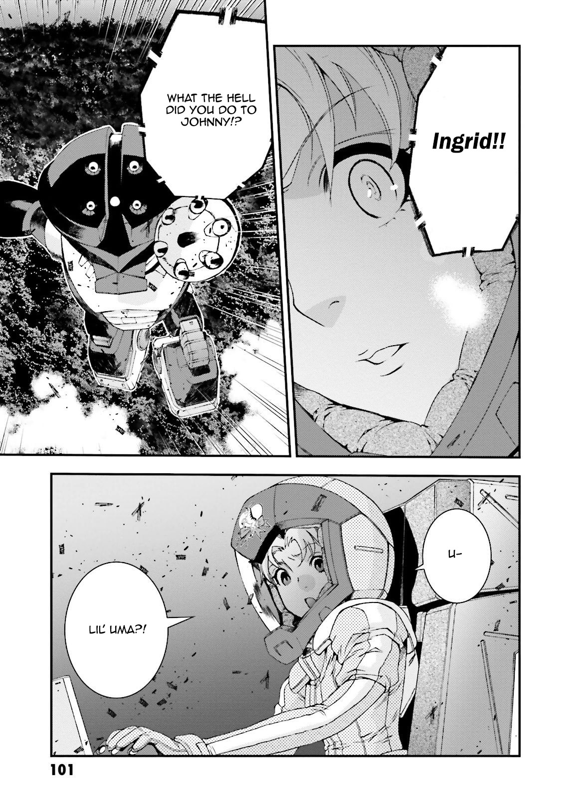 Kidou Senshi Gundam MSV-R: Johnny Ridden no Kikan Chapter 53 page 3 - Chapter 53: ...IN A STATE OF FLUX.