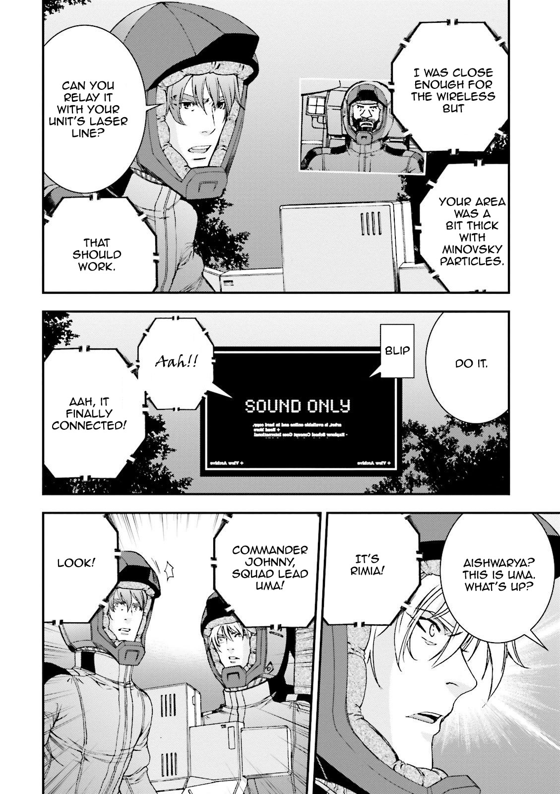 Kidou Senshi Gundam MSV-R: Johnny Ridden no Kikan Chapter 53 page 32 - Chapter 53: ...IN A STATE OF FLUX.