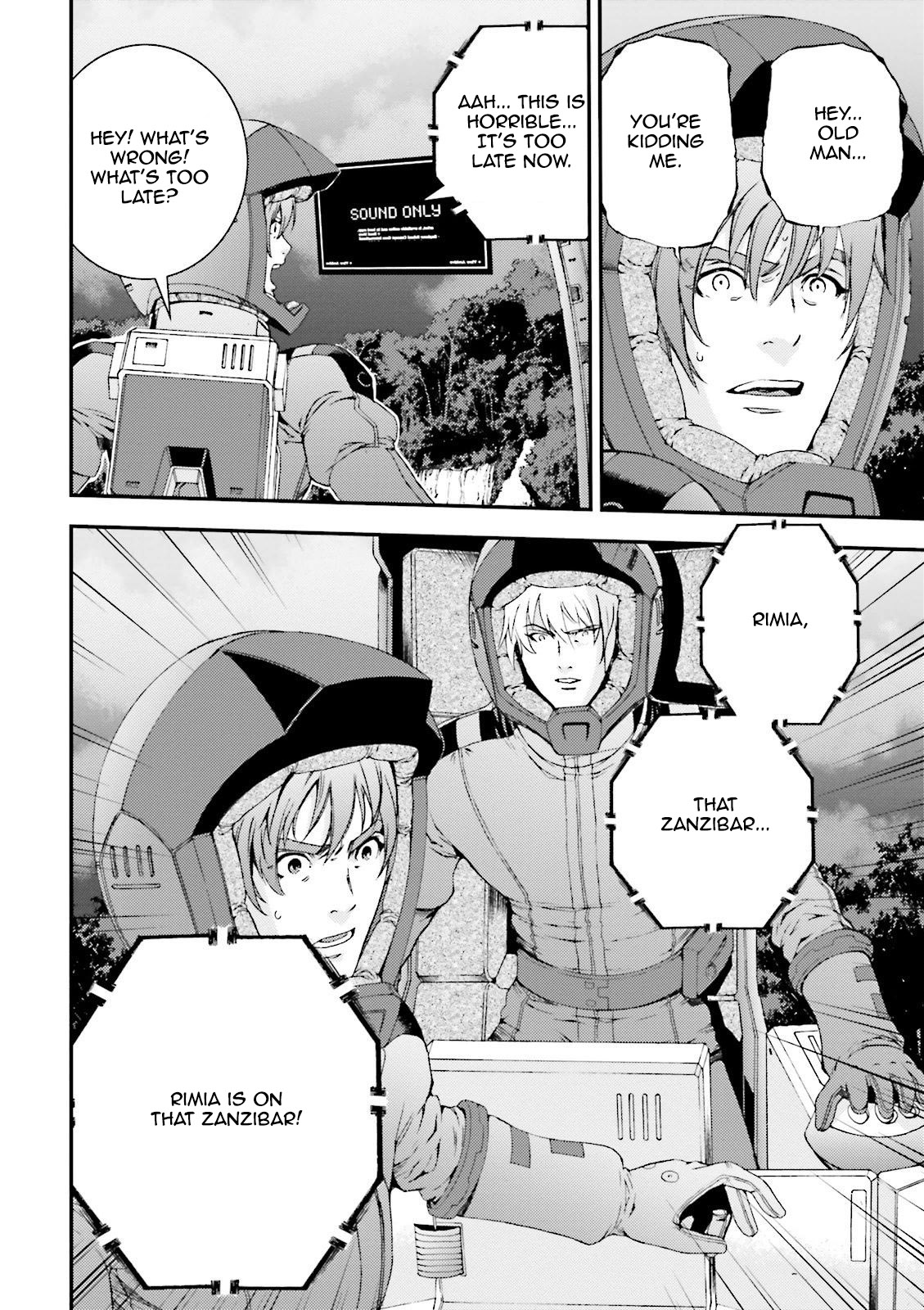 Kidou Senshi Gundam MSV-R: Johnny Ridden no Kikan Chapter 53 page 35 - Chapter 53: ...IN A STATE OF FLUX.