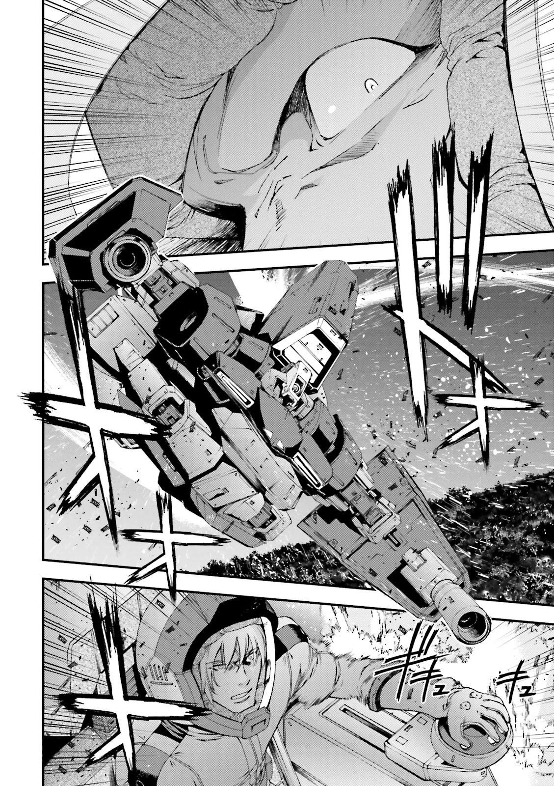 Kidou Senshi Gundam MSV-R: Johnny Ridden no Kikan Chapter 54 page 16 - Chapter 54: LAUGHABLE