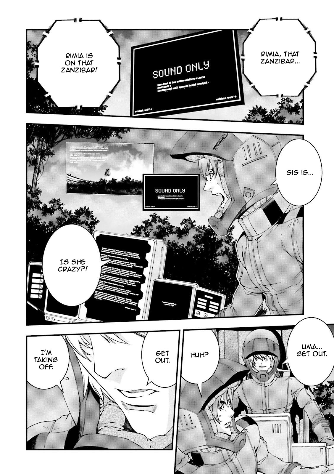 Kidou Senshi Gundam MSV-R: Johnny Ridden no Kikan Chapter 54 page 2 - Chapter 54: LAUGHABLE