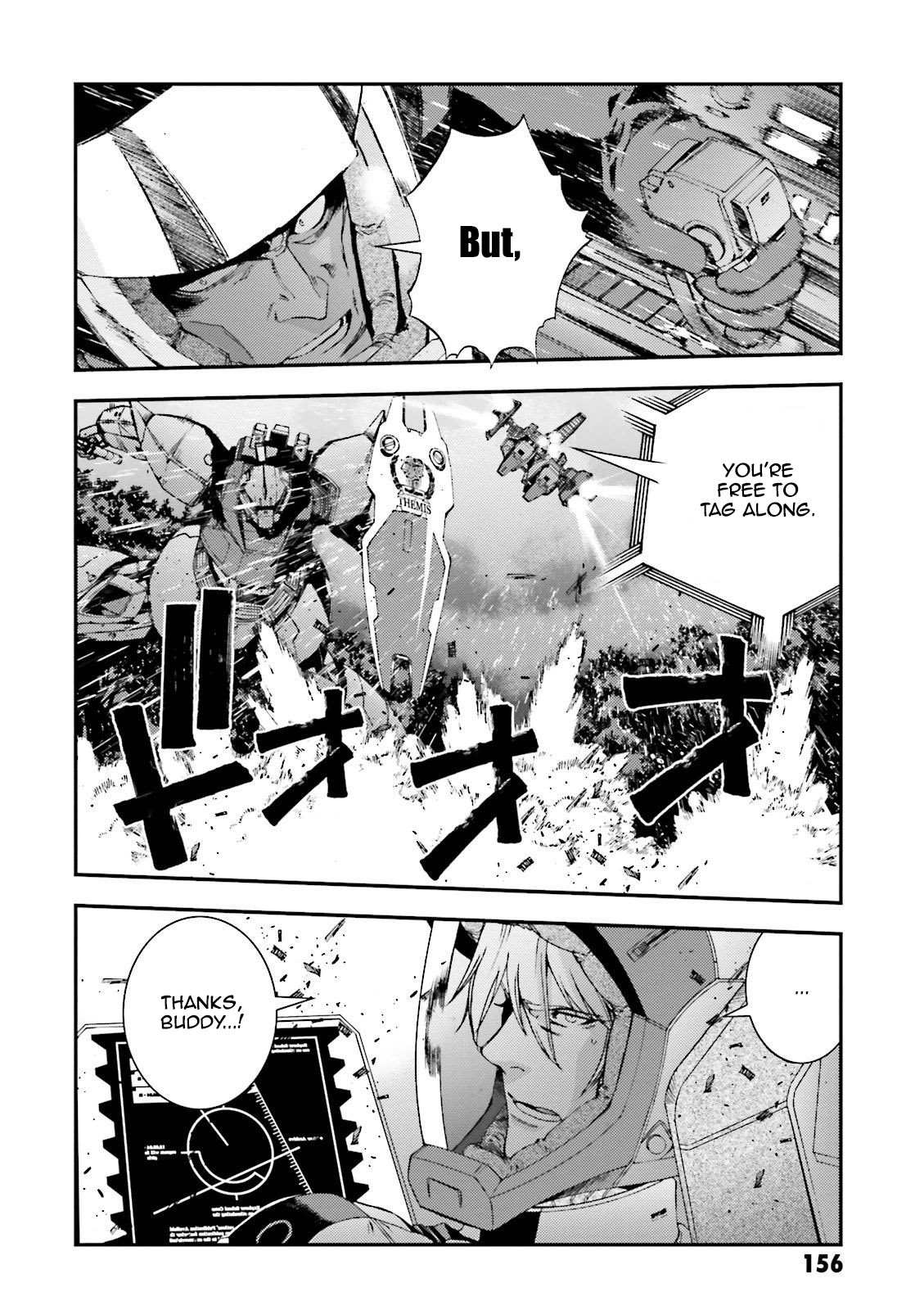 Kidou Senshi Gundam MSV-R: Johnny Ridden no Kikan Chapter 54 page 22 - Chapter 54: LAUGHABLE