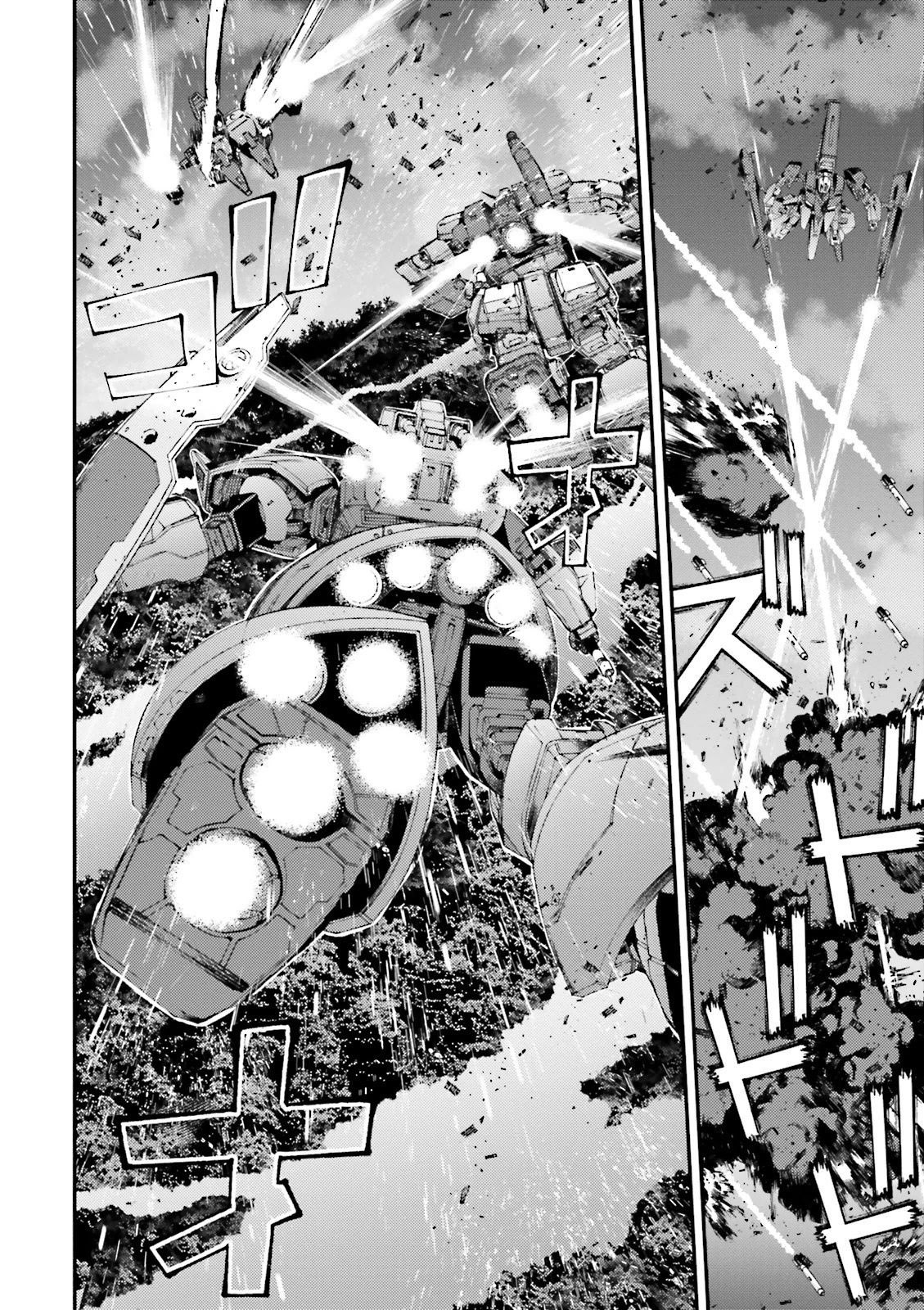 Kidou Senshi Gundam MSV-R: Johnny Ridden no Kikan Chapter 54 page 26 - Chapter 54: LAUGHABLE