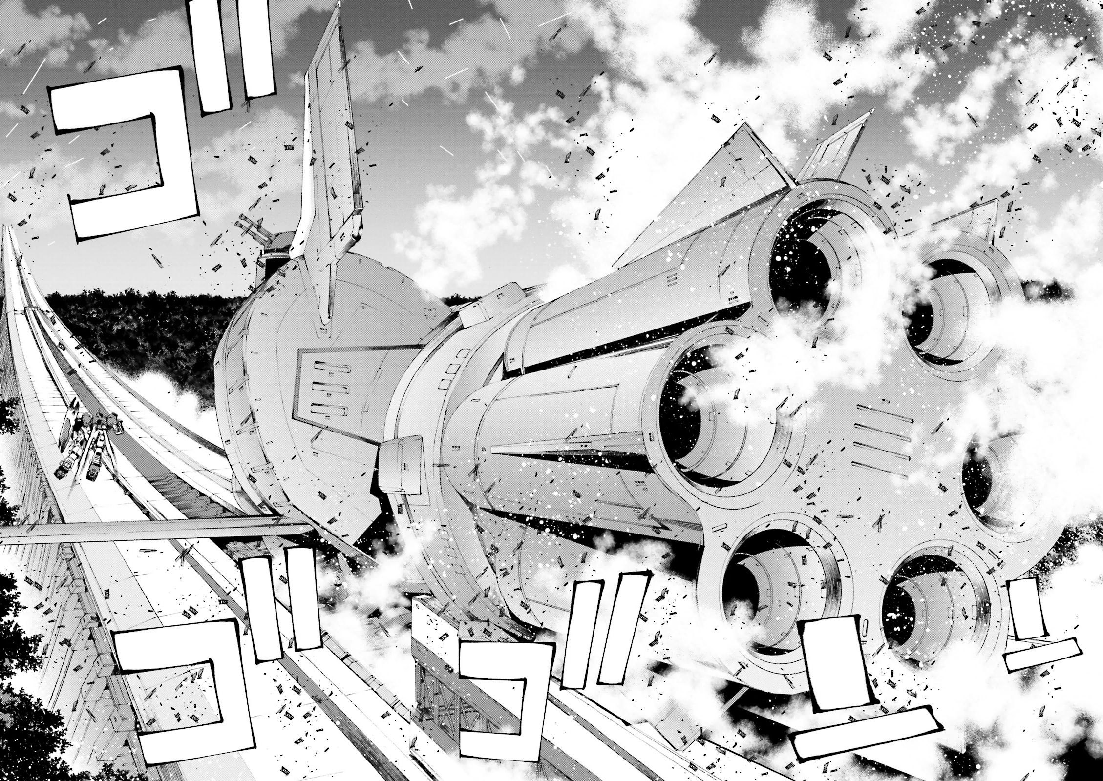 Kidou Senshi Gundam MSV-R: Johnny Ridden no Kikan Chapter 54 page 28 - Chapter 54: LAUGHABLE