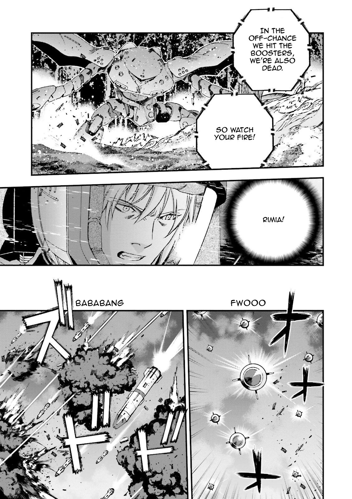 Kidou Senshi Gundam MSV-R: Johnny Ridden no Kikan Chapter 54 page 5 - Chapter 54: LAUGHABLE