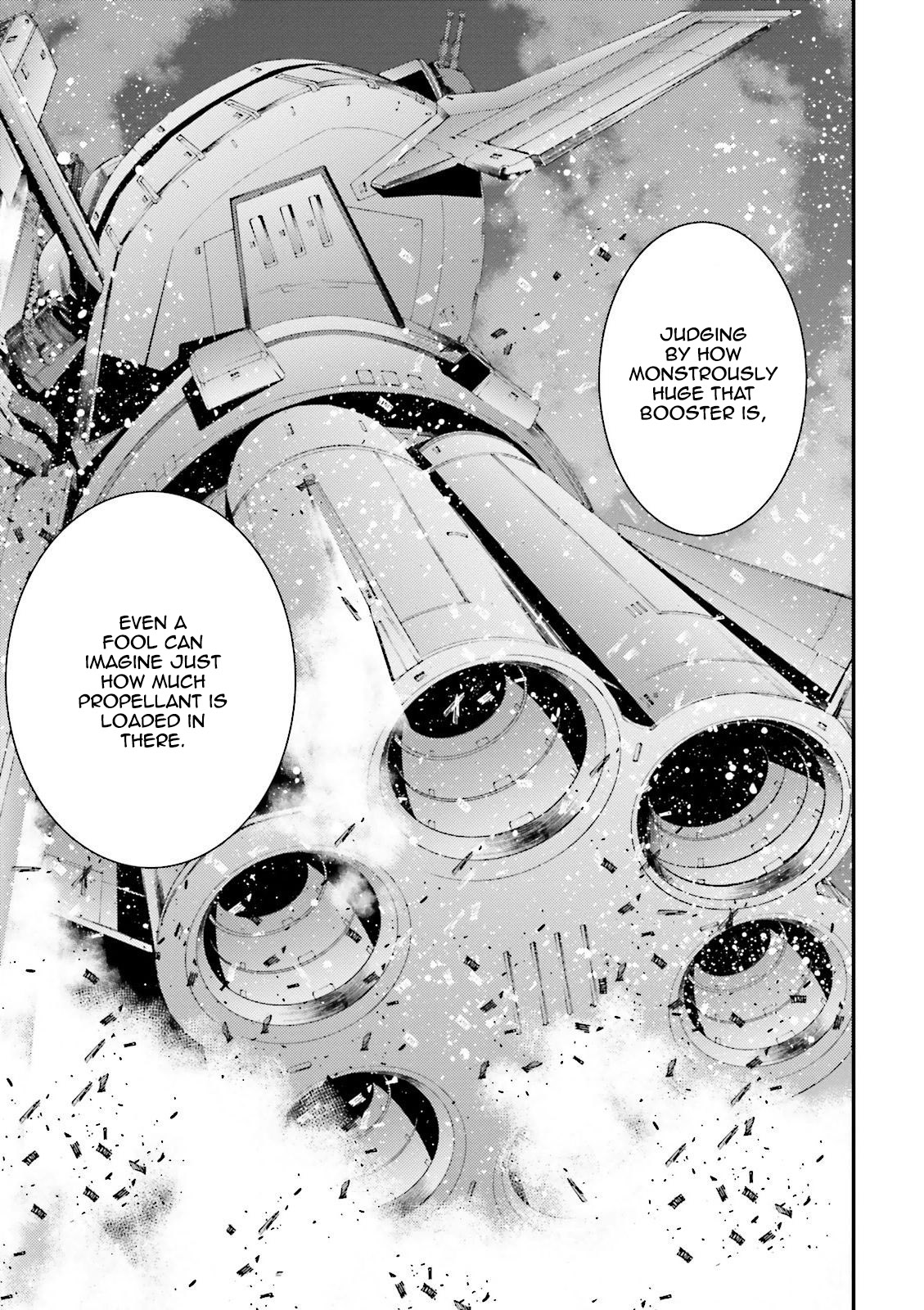Kidou Senshi Gundam MSV-R: Johnny Ridden no Kikan Chapter 54 page 7 - Chapter 54: LAUGHABLE
