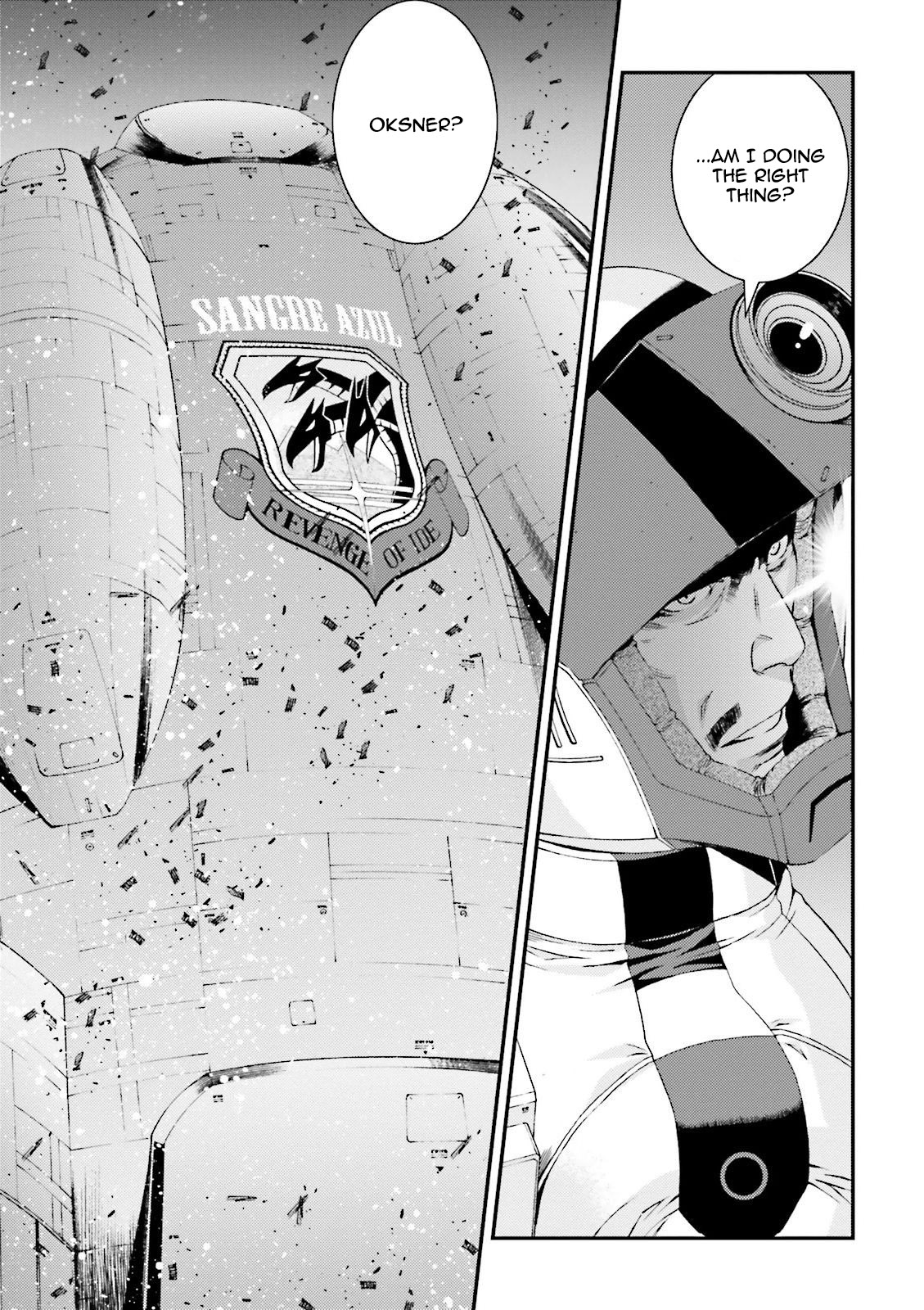 Kidou Senshi Gundam MSV-R: Johnny Ridden no Kikan Chapter 54 page 9 - Chapter 54: LAUGHABLE