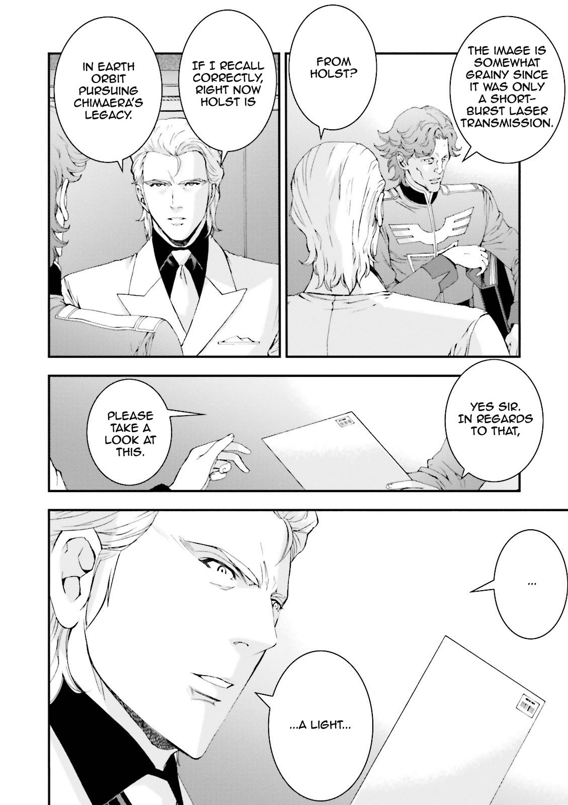 Kidou Senshi Gundam MSV-R: Johnny Ridden no Kikan Chapter 55 page 14 - Chapter 55: REFUSE