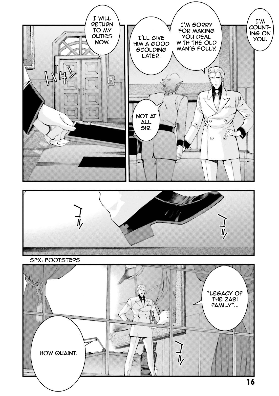 Kidou Senshi Gundam MSV-R: Johnny Ridden no Kikan Chapter 55 page 16 - Chapter 55: REFUSE