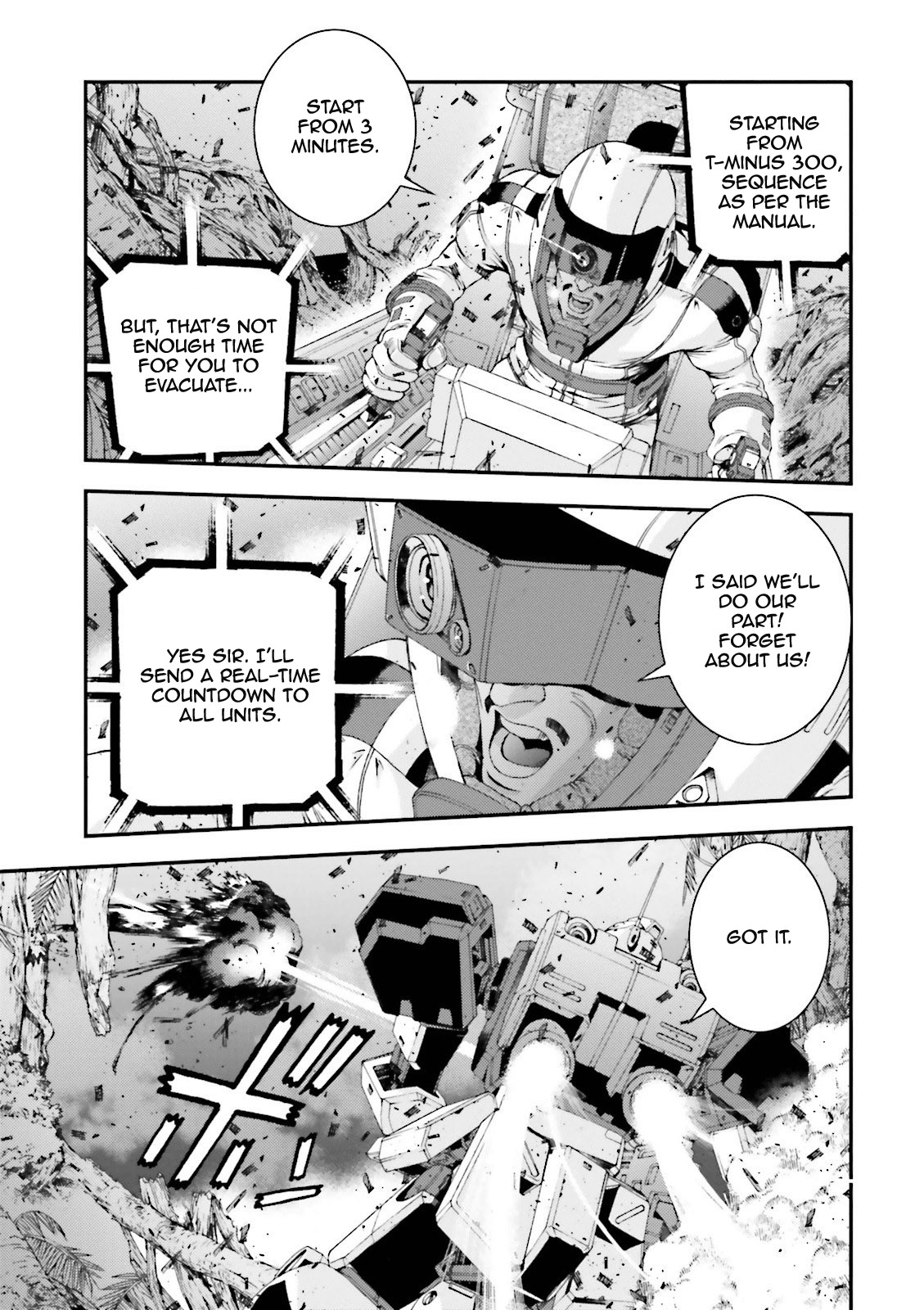 Kidou Senshi Gundam MSV-R: Johnny Ridden no Kikan Chapter 55 page 21 - Chapter 55: REFUSE