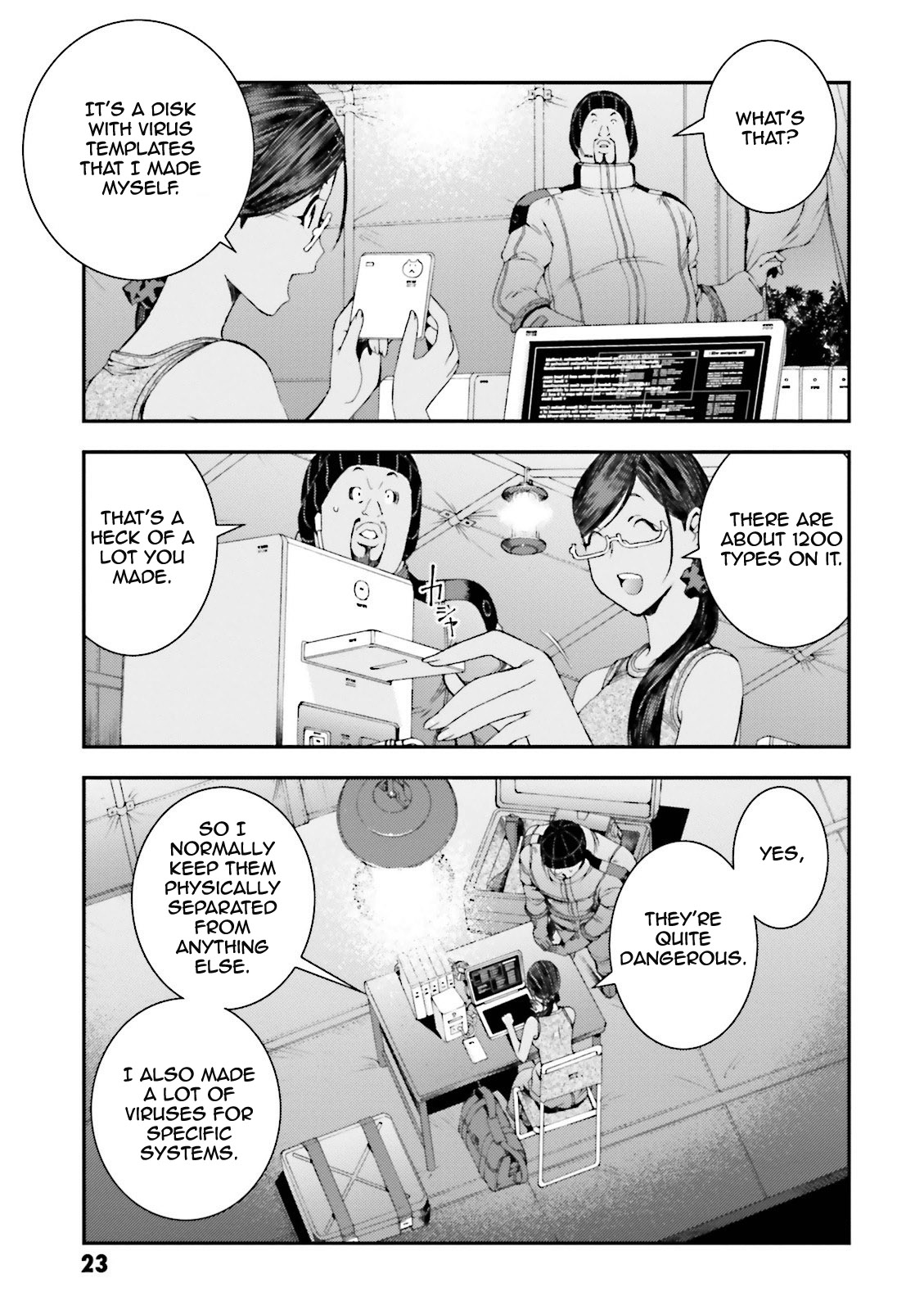 Kidou Senshi Gundam MSV-R: Johnny Ridden no Kikan Chapter 55 page 23 - Chapter 55: REFUSE