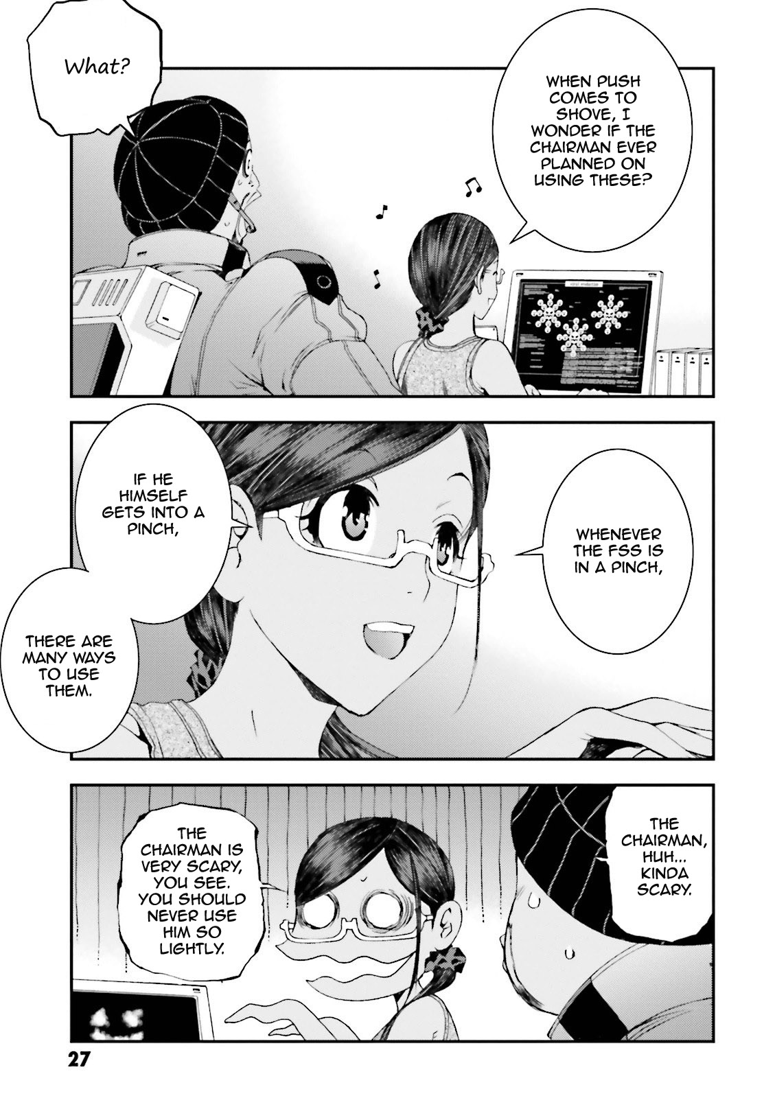 Kidou Senshi Gundam MSV-R: Johnny Ridden no Kikan Chapter 55 page 27 - Chapter 55: REFUSE