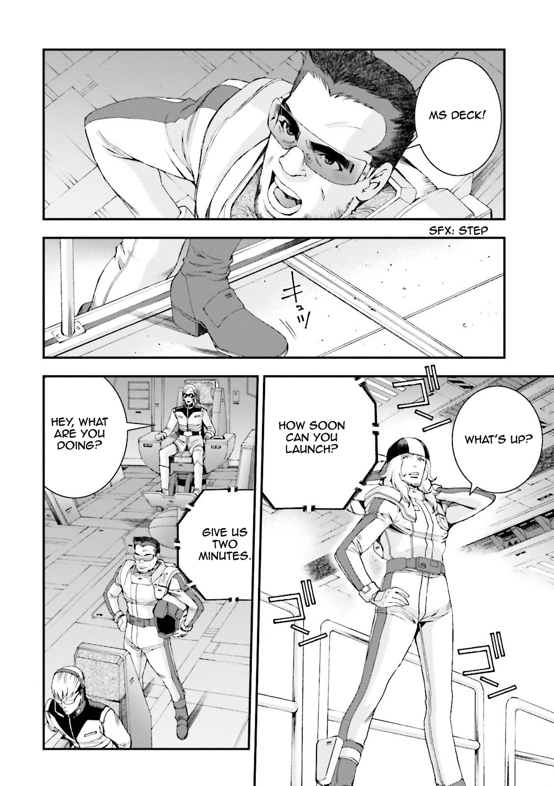 Kidou Senshi Gundam MSV-R: Johnny Ridden no Kikan Chapter 55 page 32 - Chapter 55: REFUSE