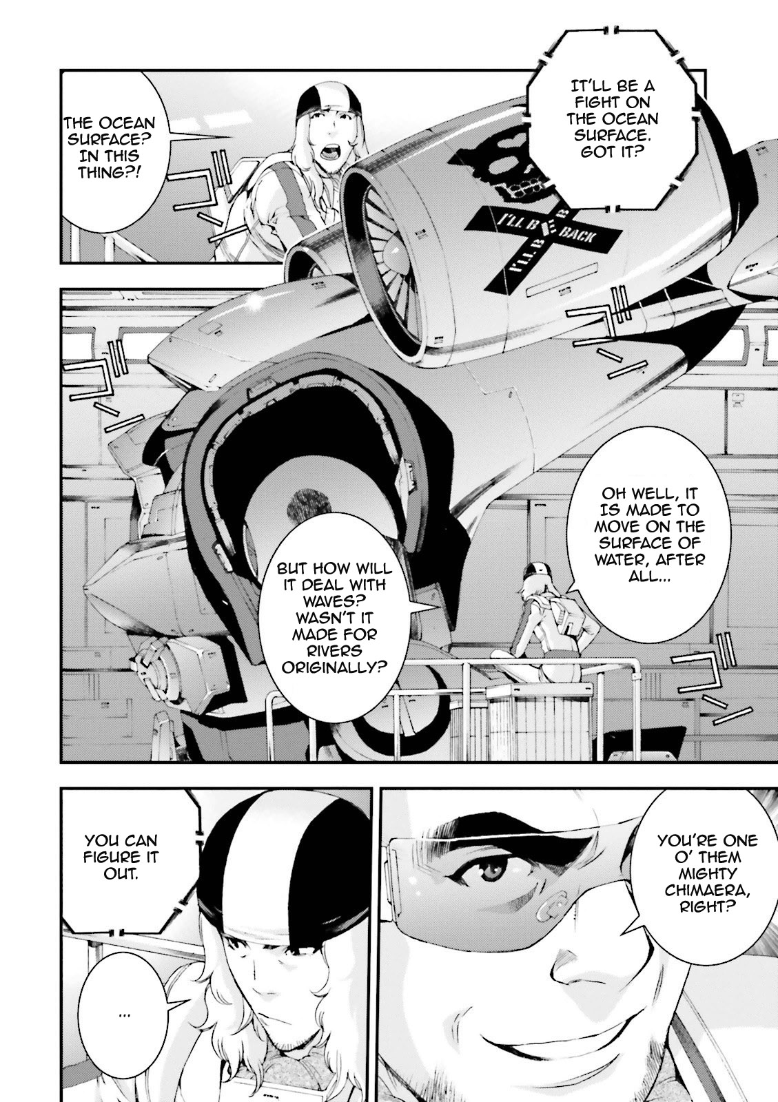 Kidou Senshi Gundam MSV-R: Johnny Ridden no Kikan Chapter 55 page 34 - Chapter 55: REFUSE