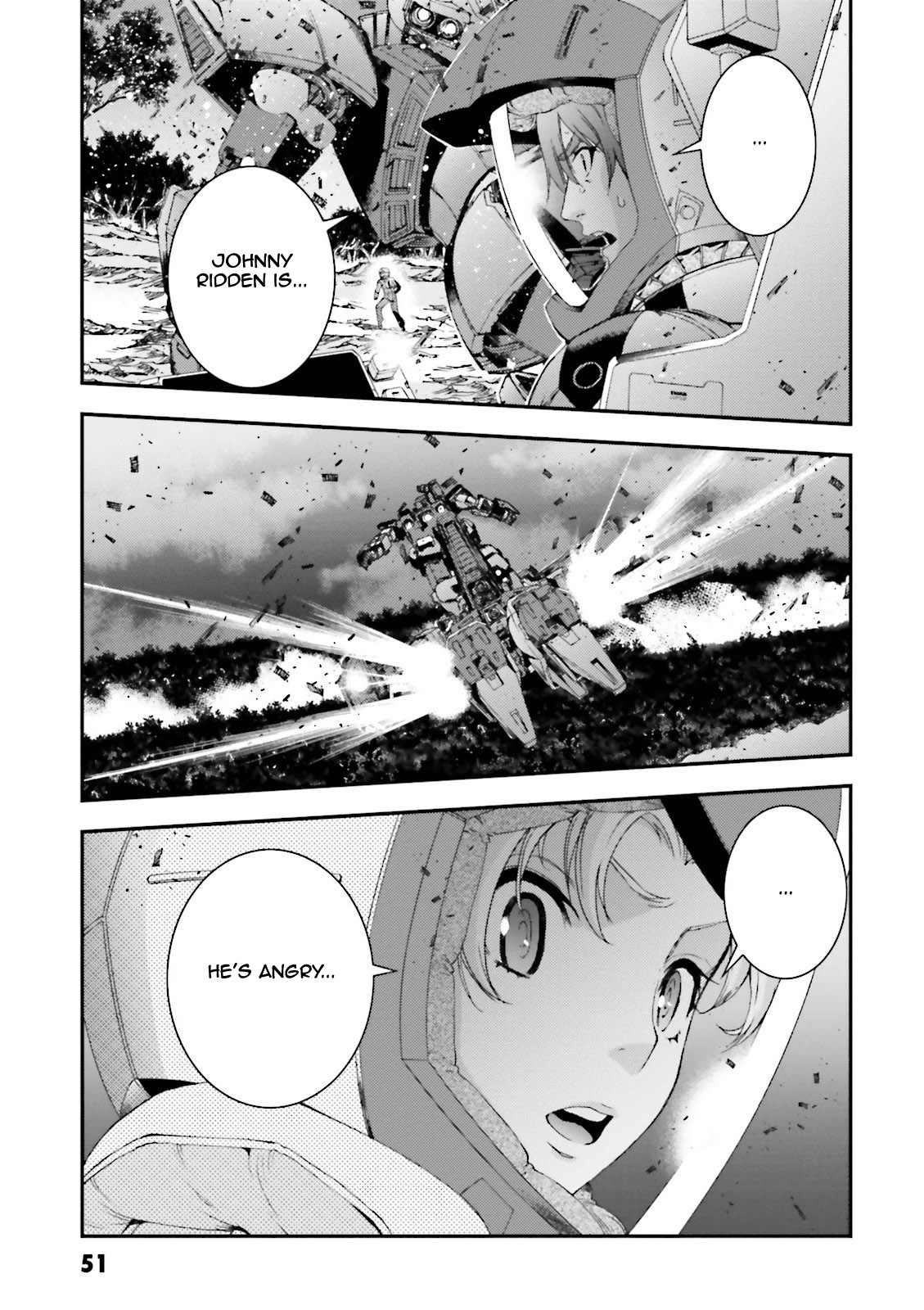 Kidou Senshi Gundam MSV-R: Johnny Ridden no Kikan Chapter 55 page 49 - Chapter 55: REFUSE