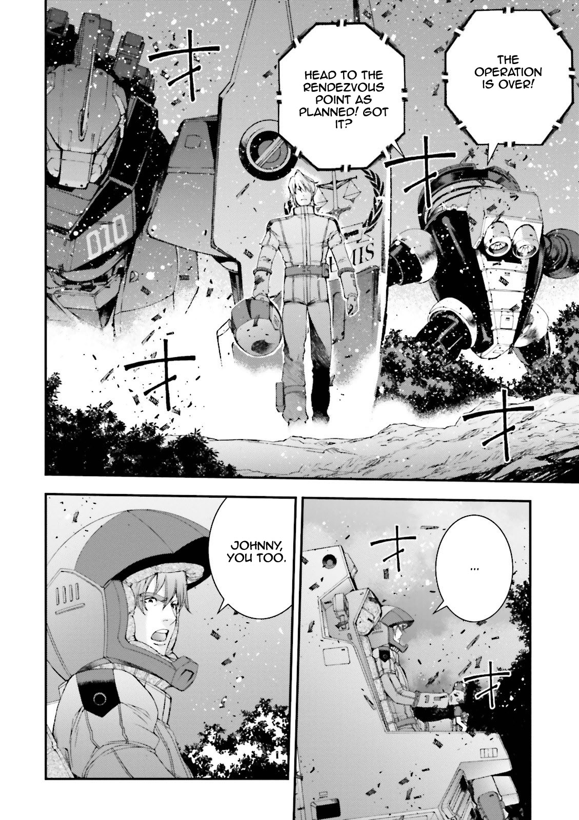 Kidou Senshi Gundam MSV-R: Johnny Ridden no Kikan Chapter 56 page 12 - Chapter 56: HOWEVER...